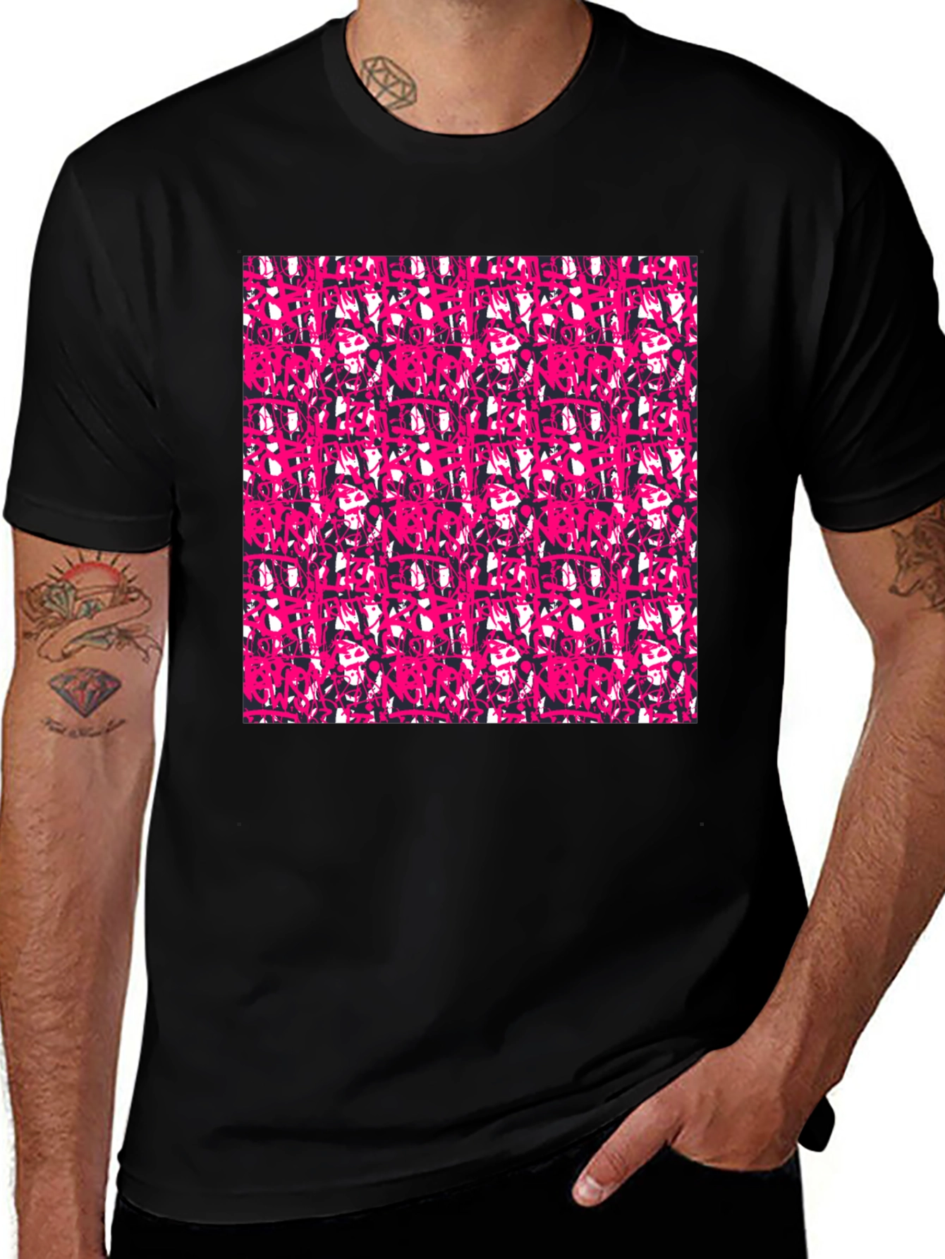 Funky Pattern T-Shirt