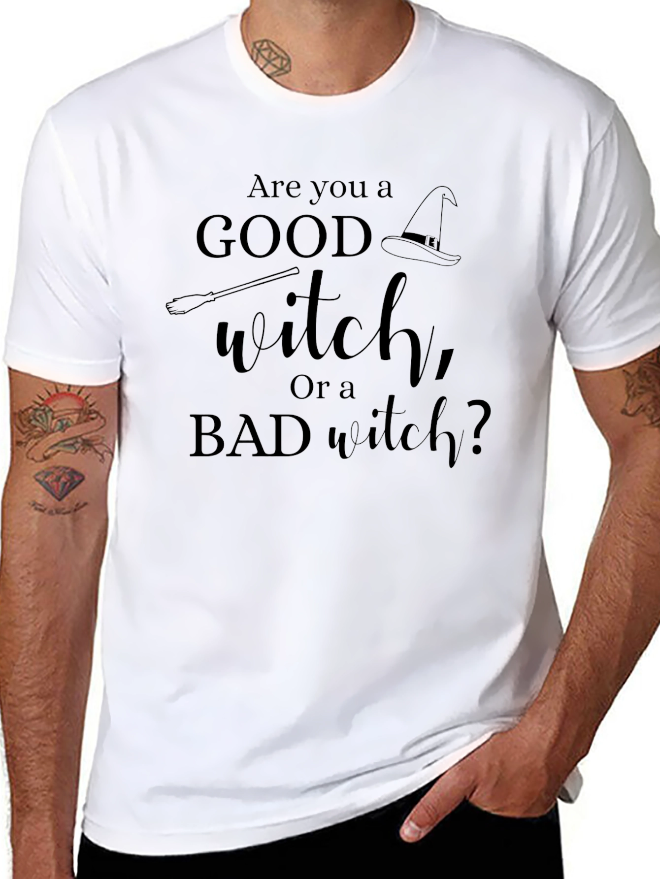 Are You a Good Witch T-Shirt - Halloween Tee