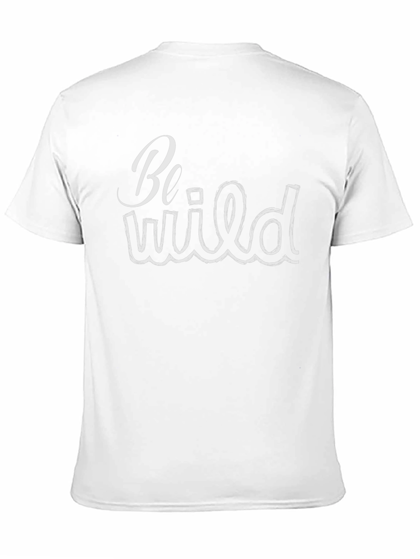 Be Wild Graphic T-Shirt - Black