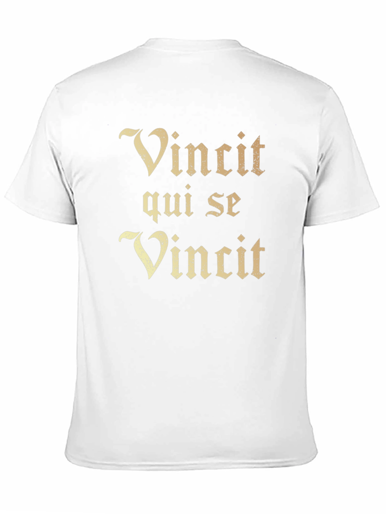 Vincit Qui Se Vincit - Latin Quote T-Shirt