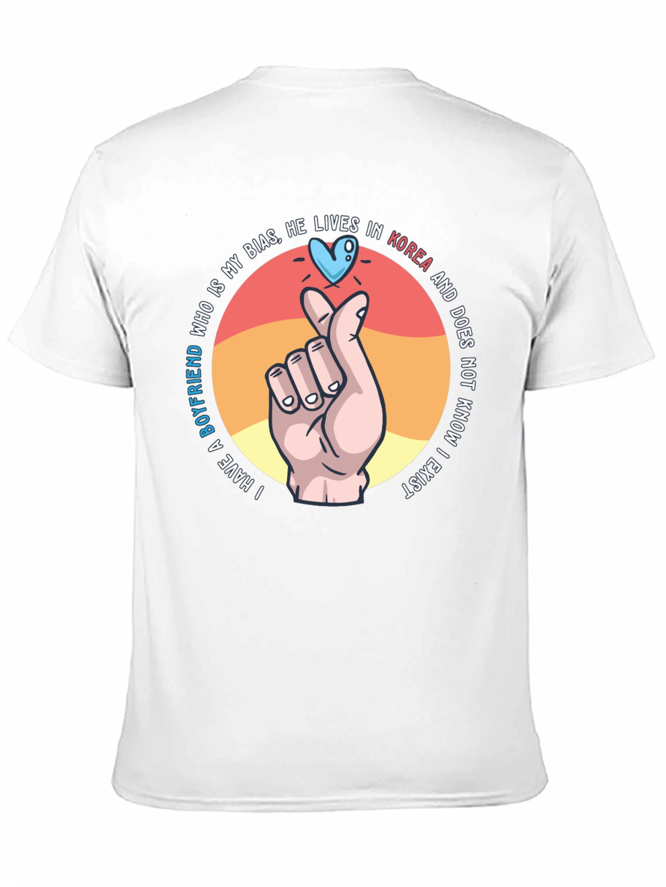 Korean Bias Boyfriend T-Shirt