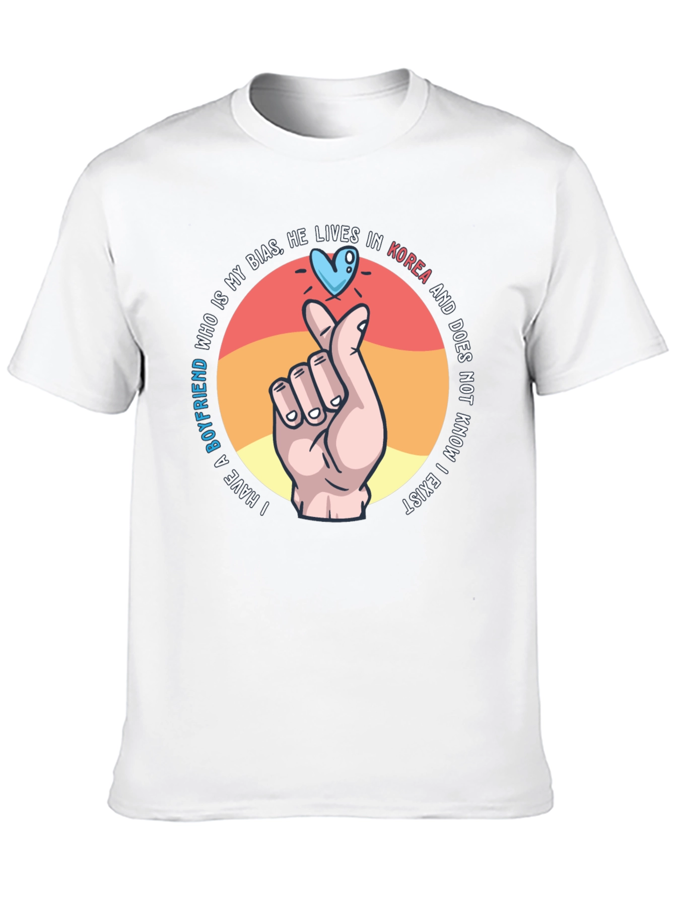 Korean Bias Boyfriend T-Shirt