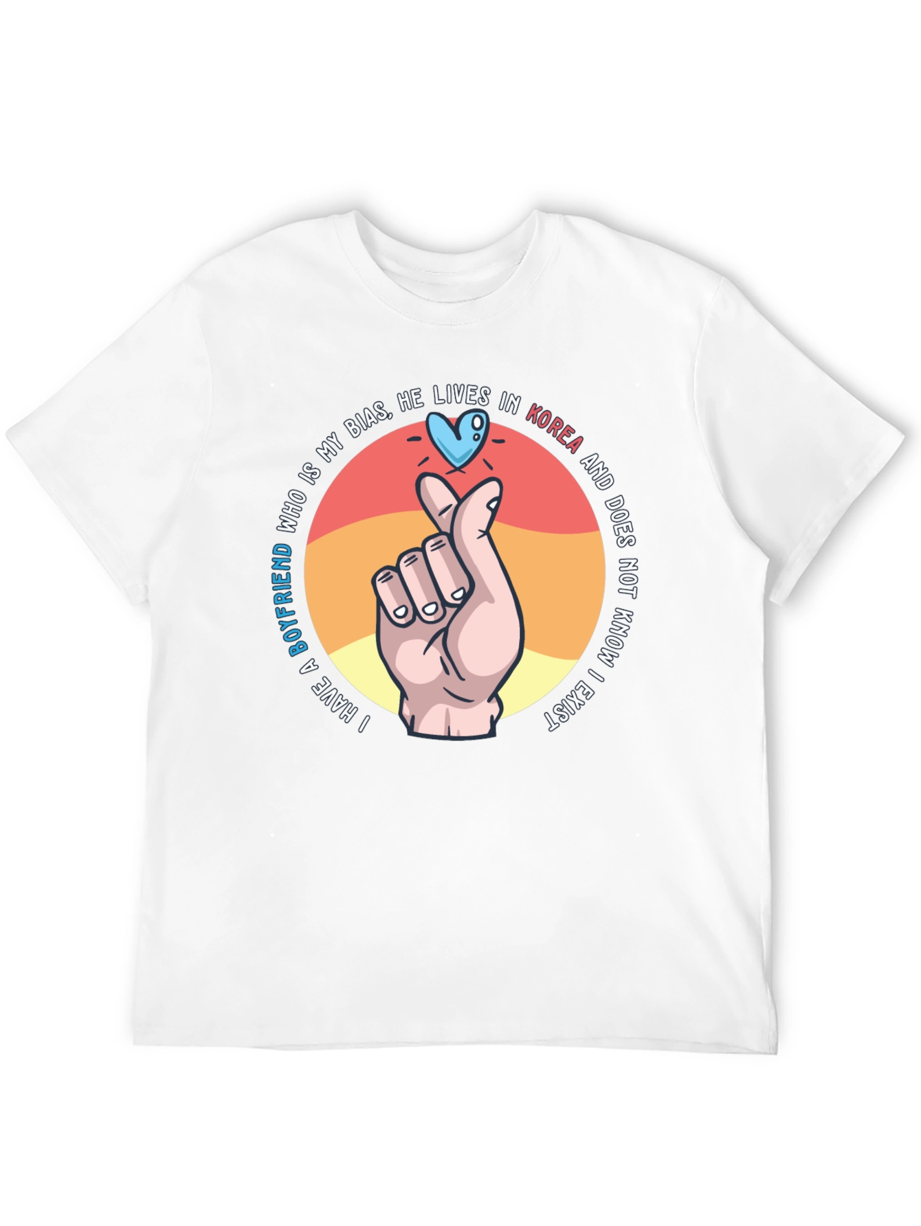 Korean Bias Boyfriend T-Shirt