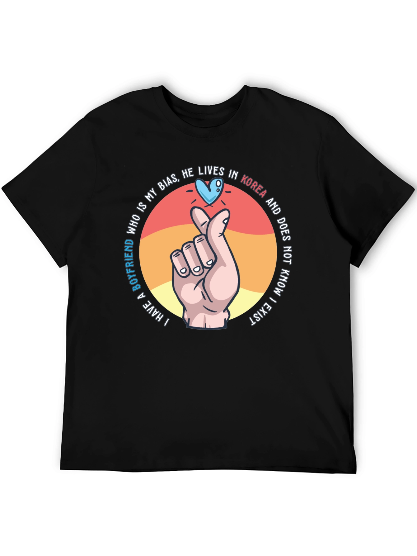 Korean Bias Boyfriend T-Shirt