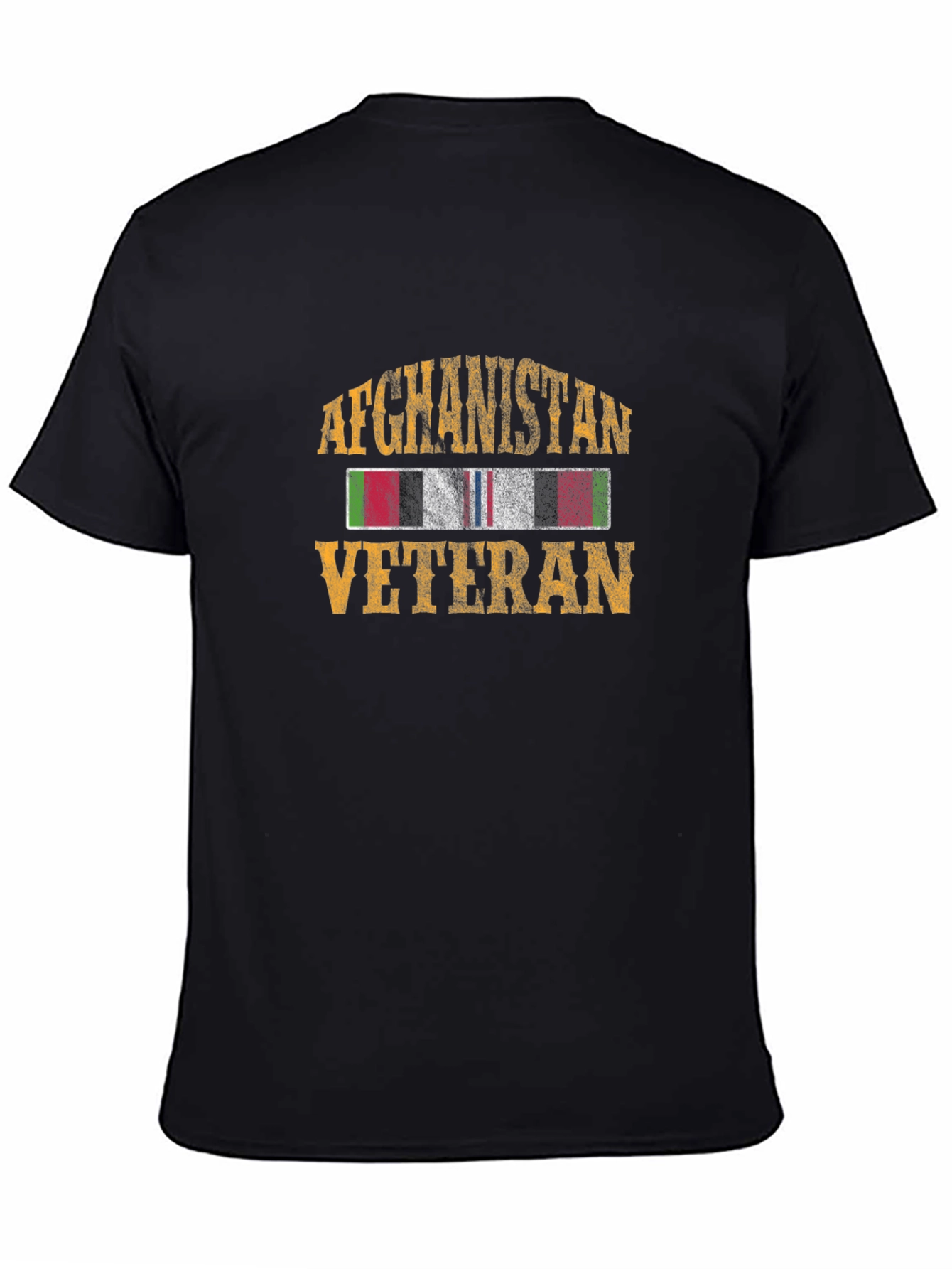Afghanistan Veteran Graphic Tee - Black
