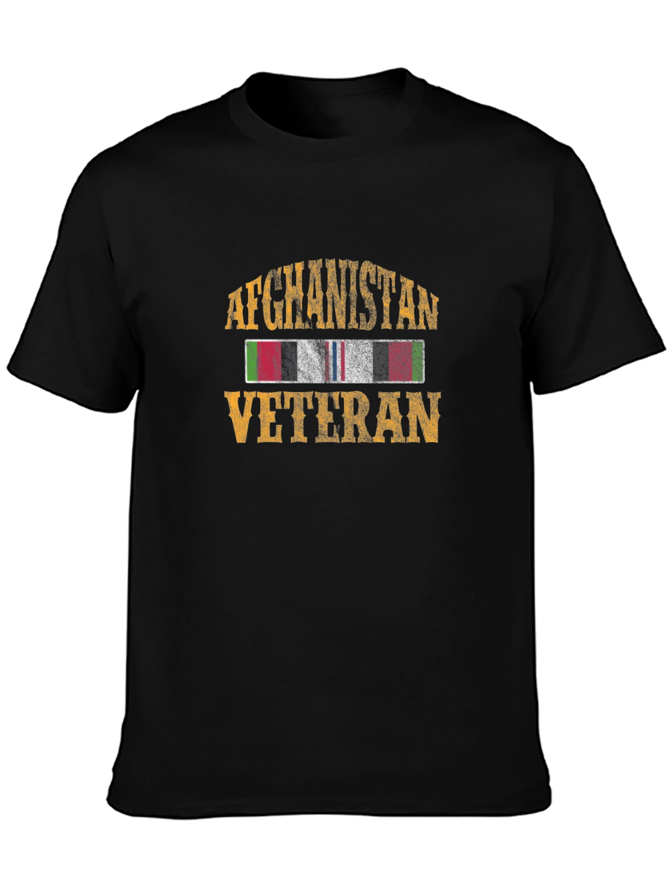 Afghanistan Veteran Graphic Tee - Black