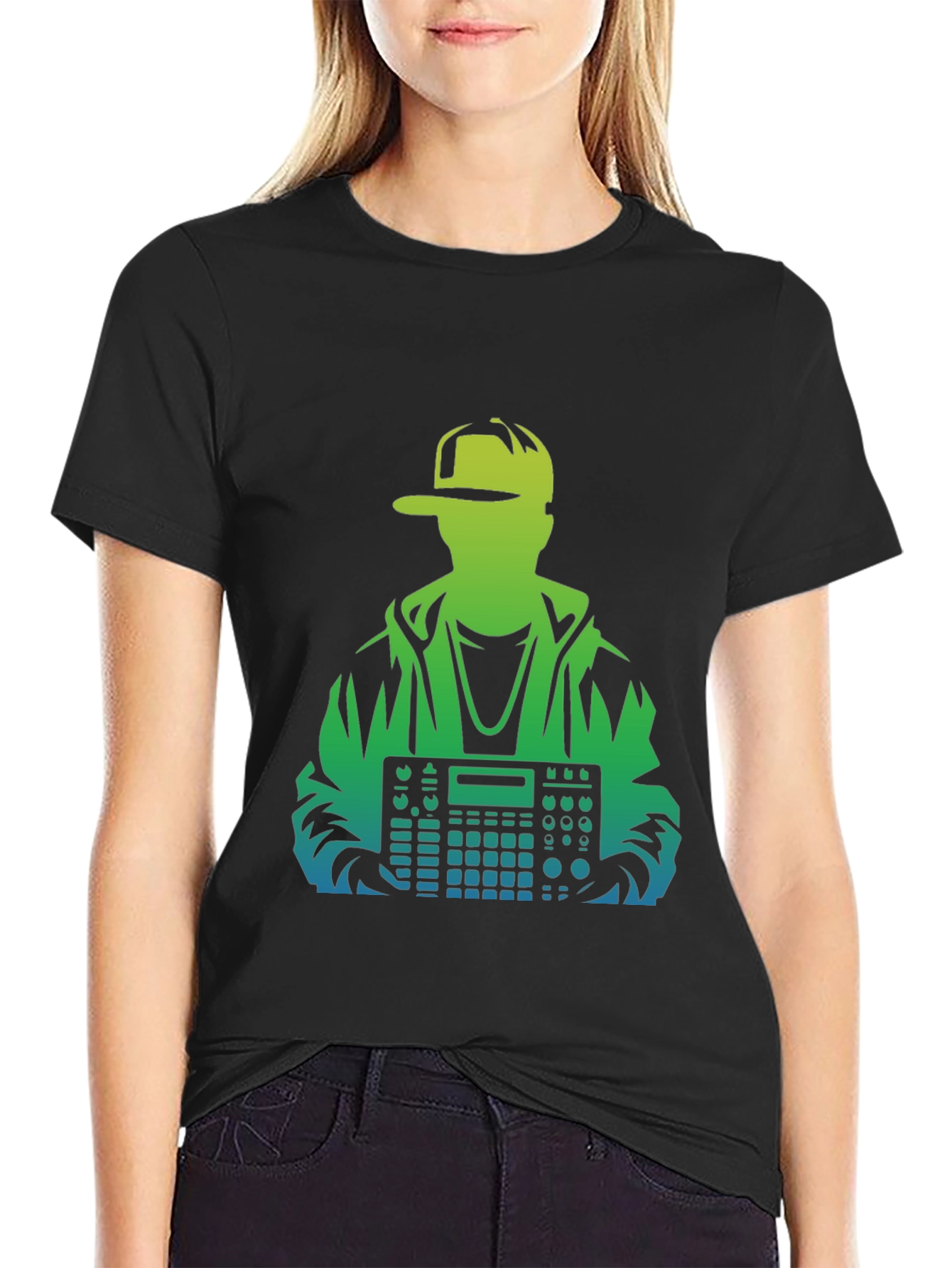 DJ Graphic Tee - Cool Music Producer T-Shirt
