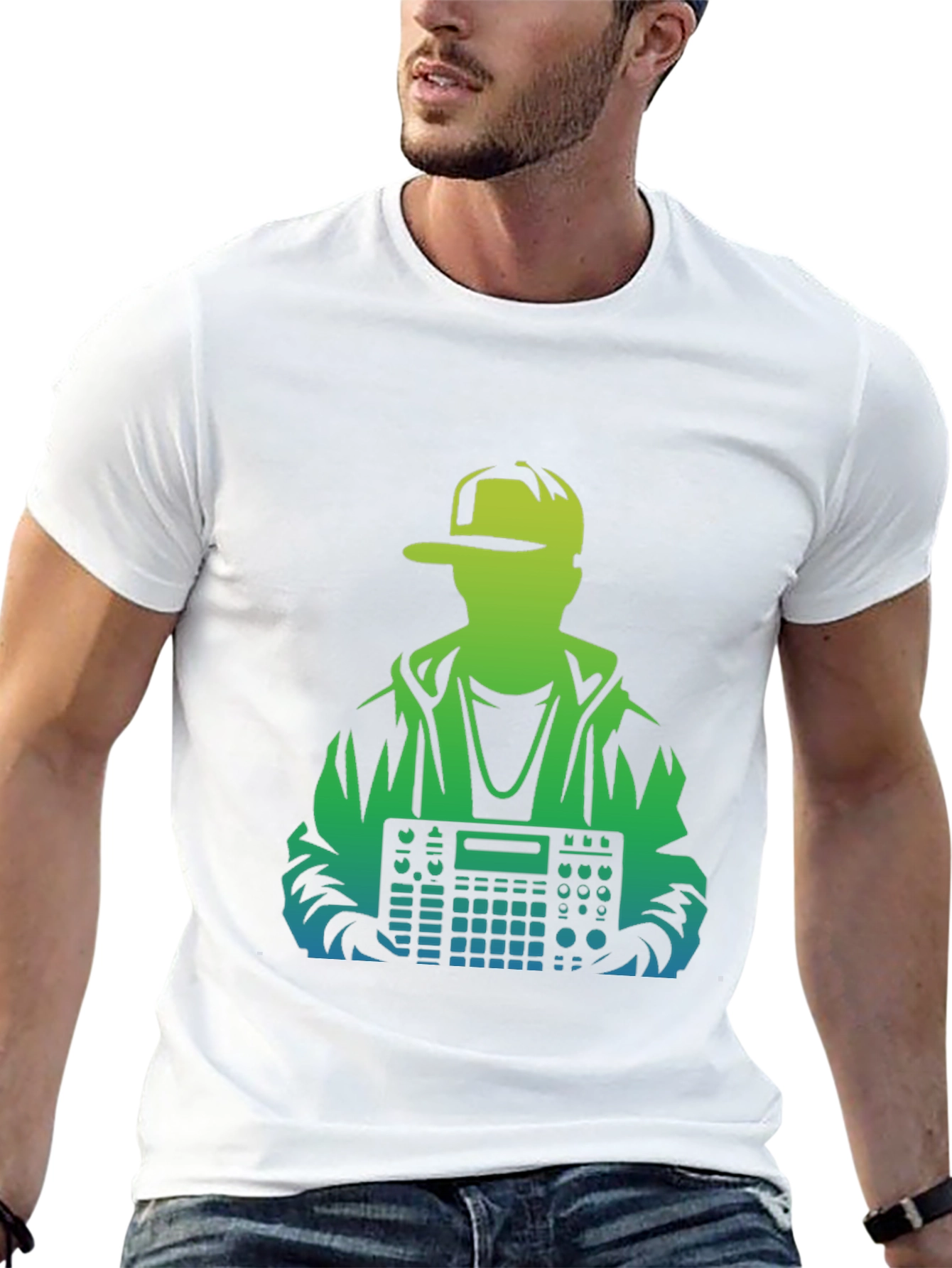 DJ Graphic Tee - Cool Music Producer T-Shirt