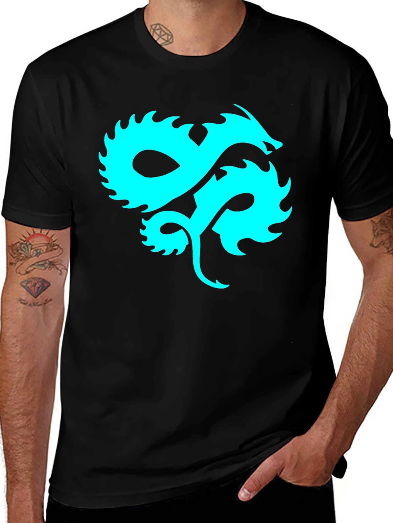 Dragon Graphic T-Shirt - Unique Design