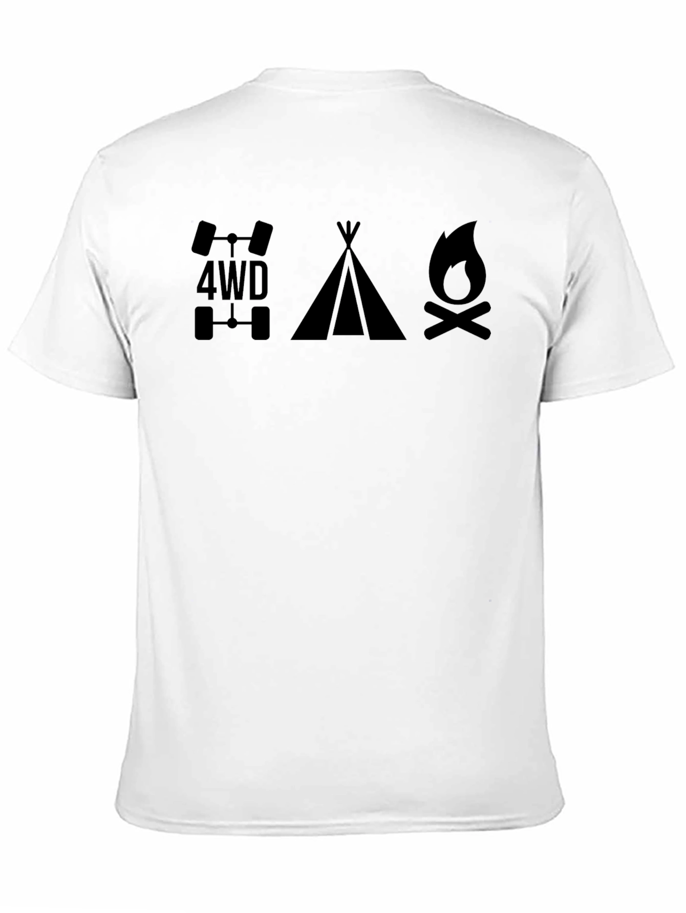 4WD Tent Campfire Graphic Tee