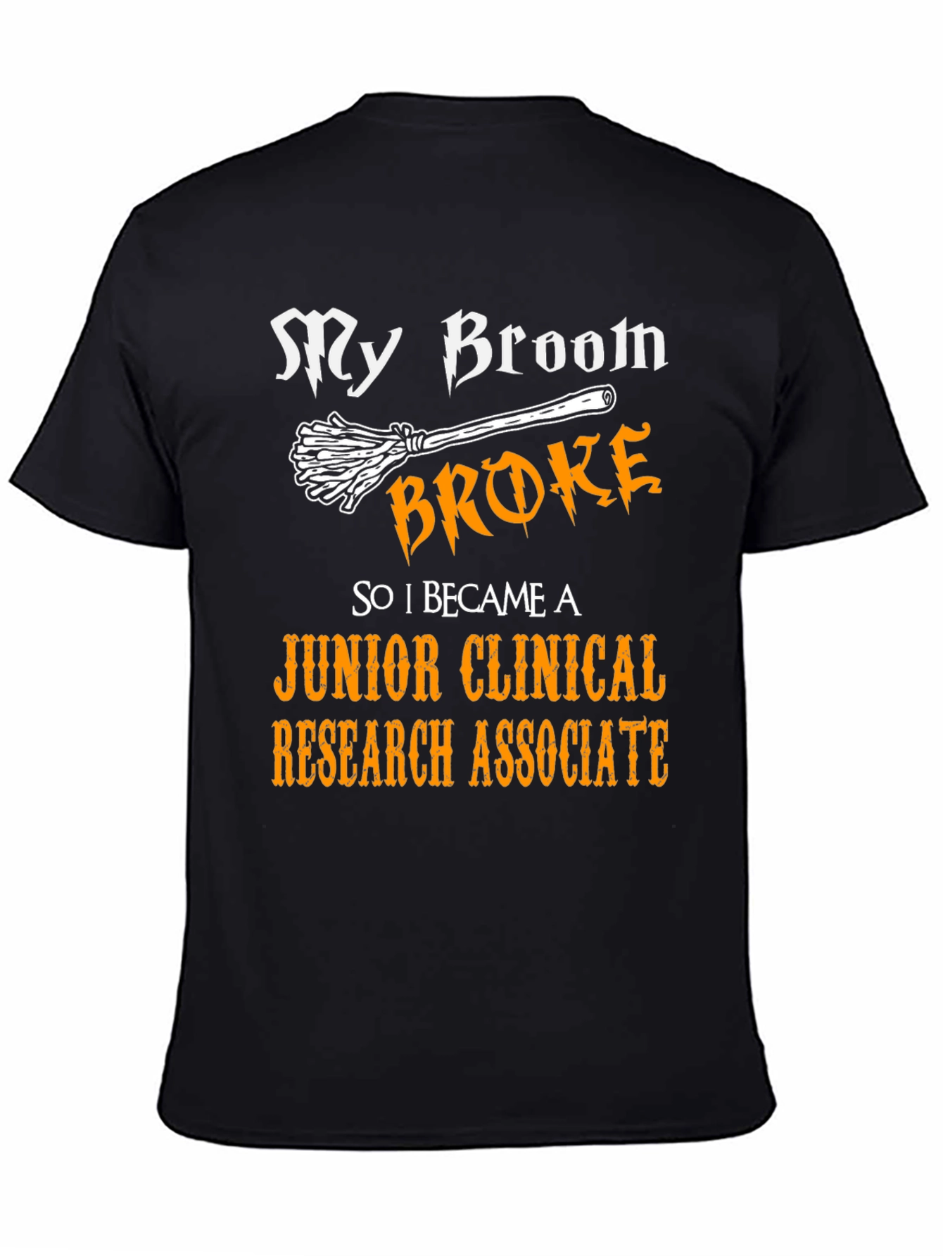 Funny Junior Clinical Research Associate Halloween T-Shirt