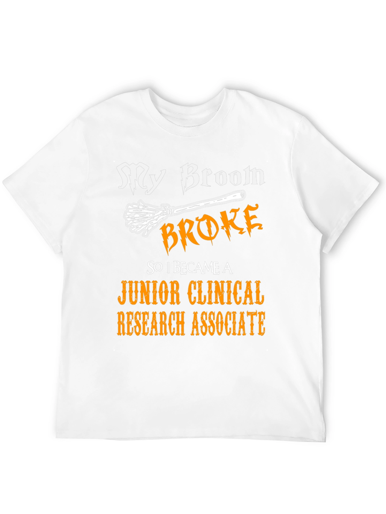 Funny Junior Clinical Research Associate Halloween T-Shirt