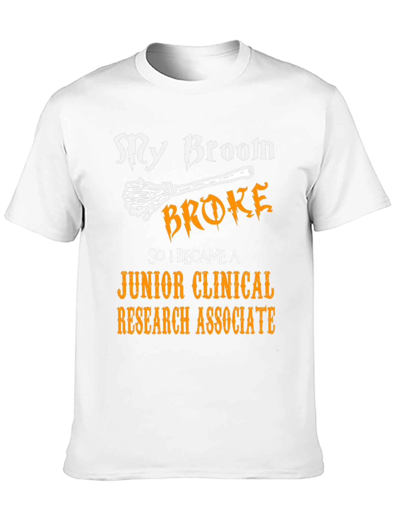 Funny Junior Clinical Research Associate Halloween T-Shirt