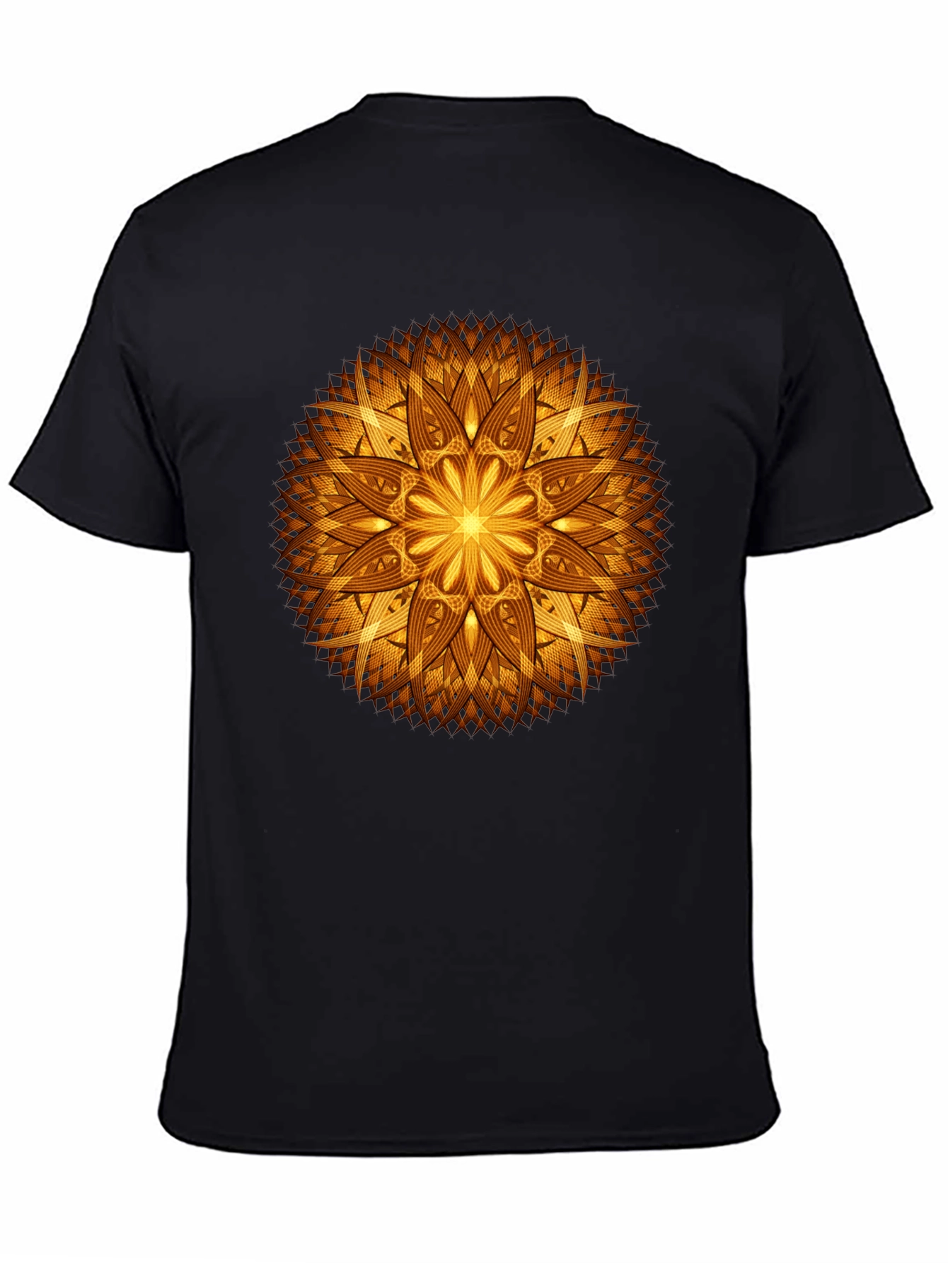 Golden Mandala Graphic Tee