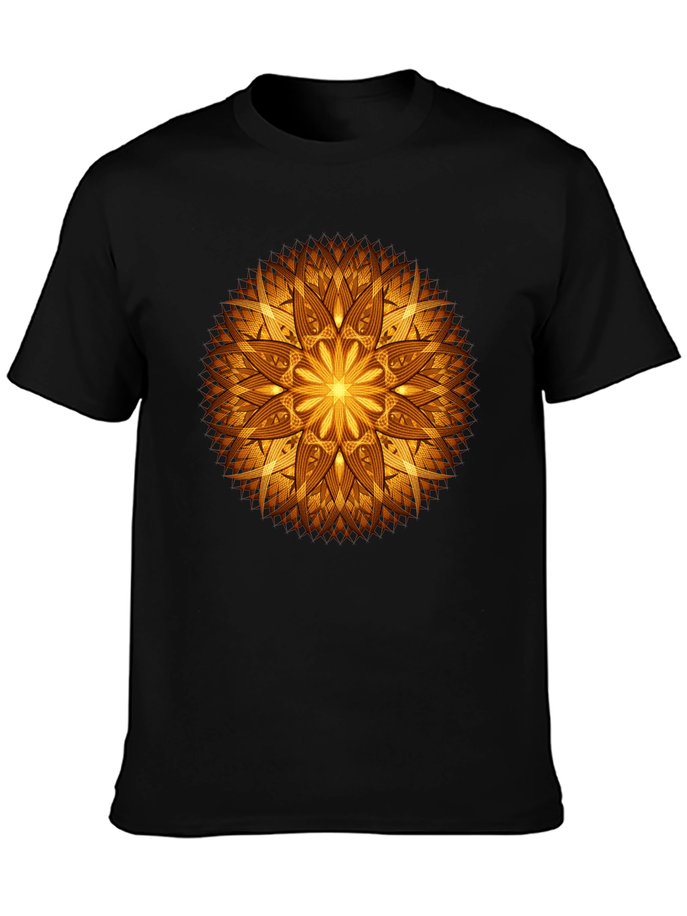 Golden Mandala Graphic Tee