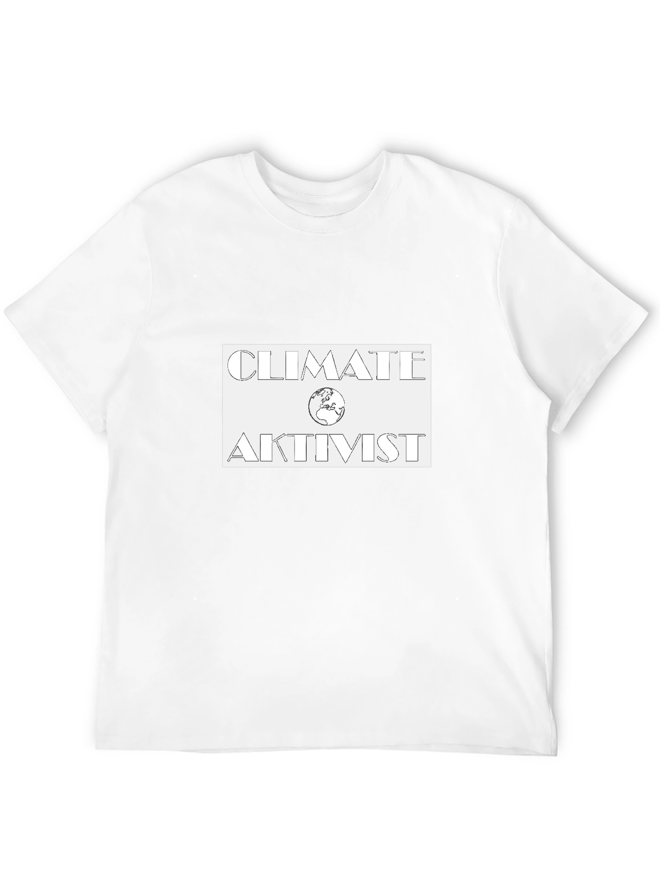 Climate Activist T-Shirt - Black