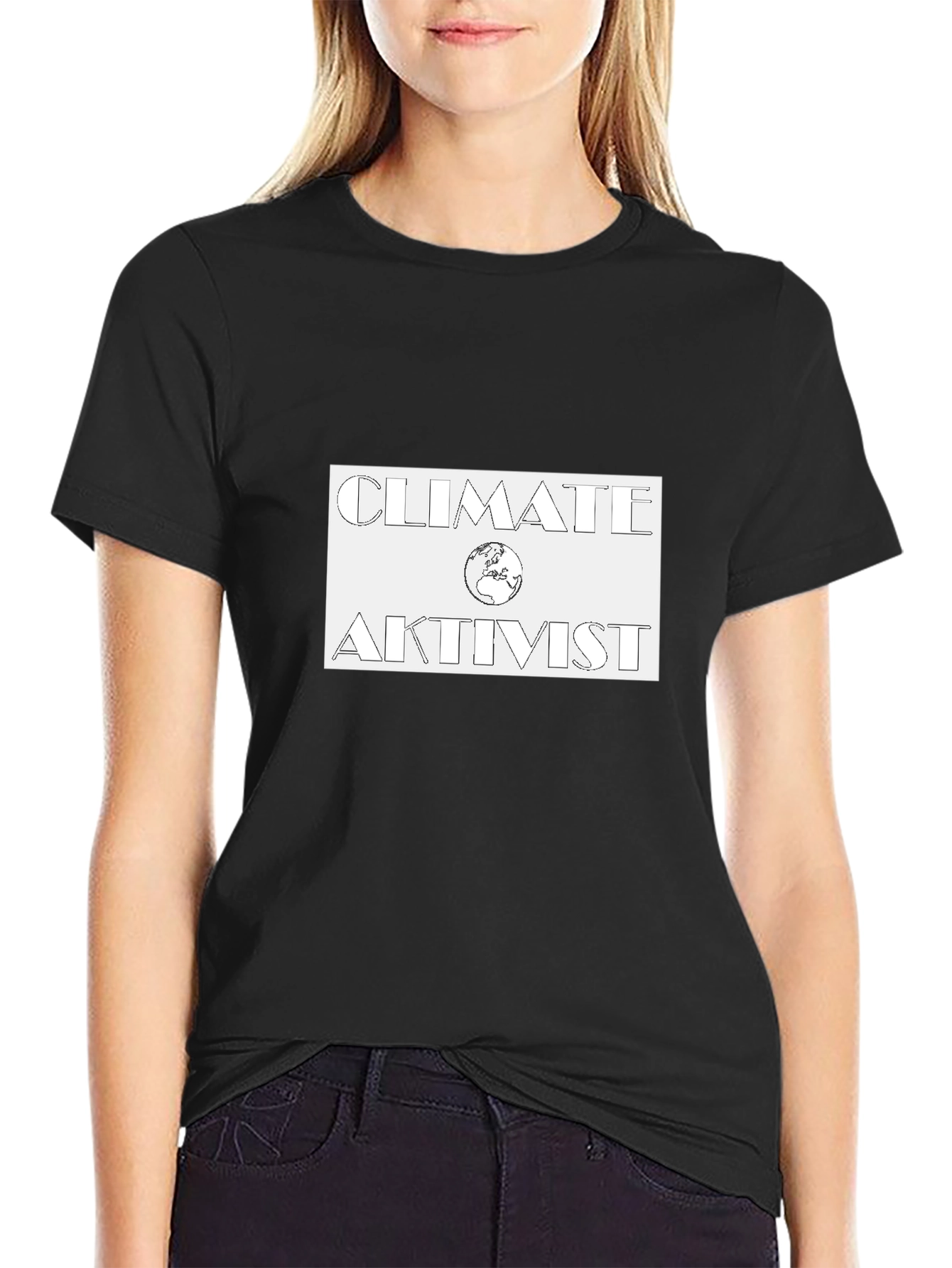 Climate Activist T-Shirt - Black
