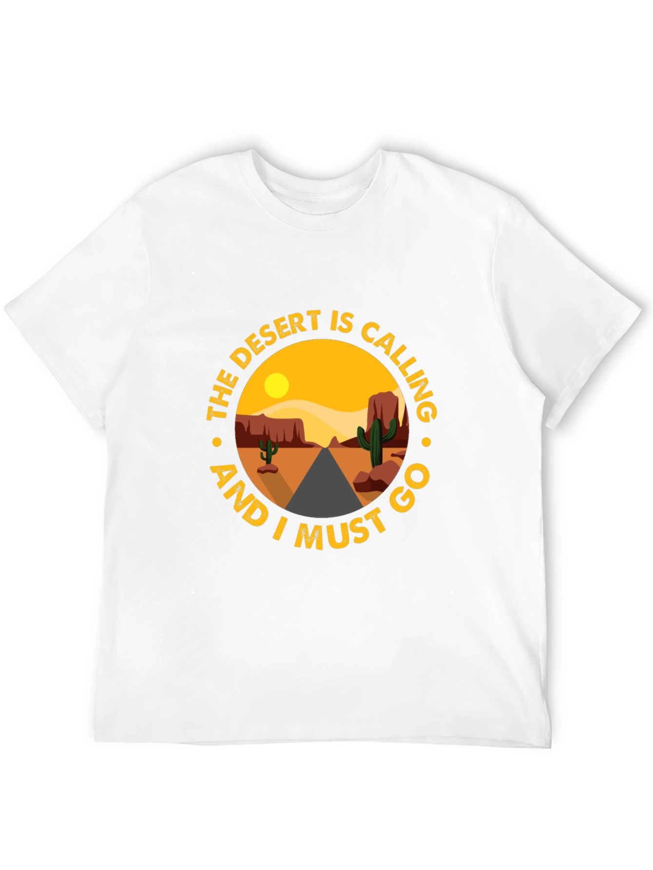 Desert Calling Graphic Tee - Adventure Awaits!