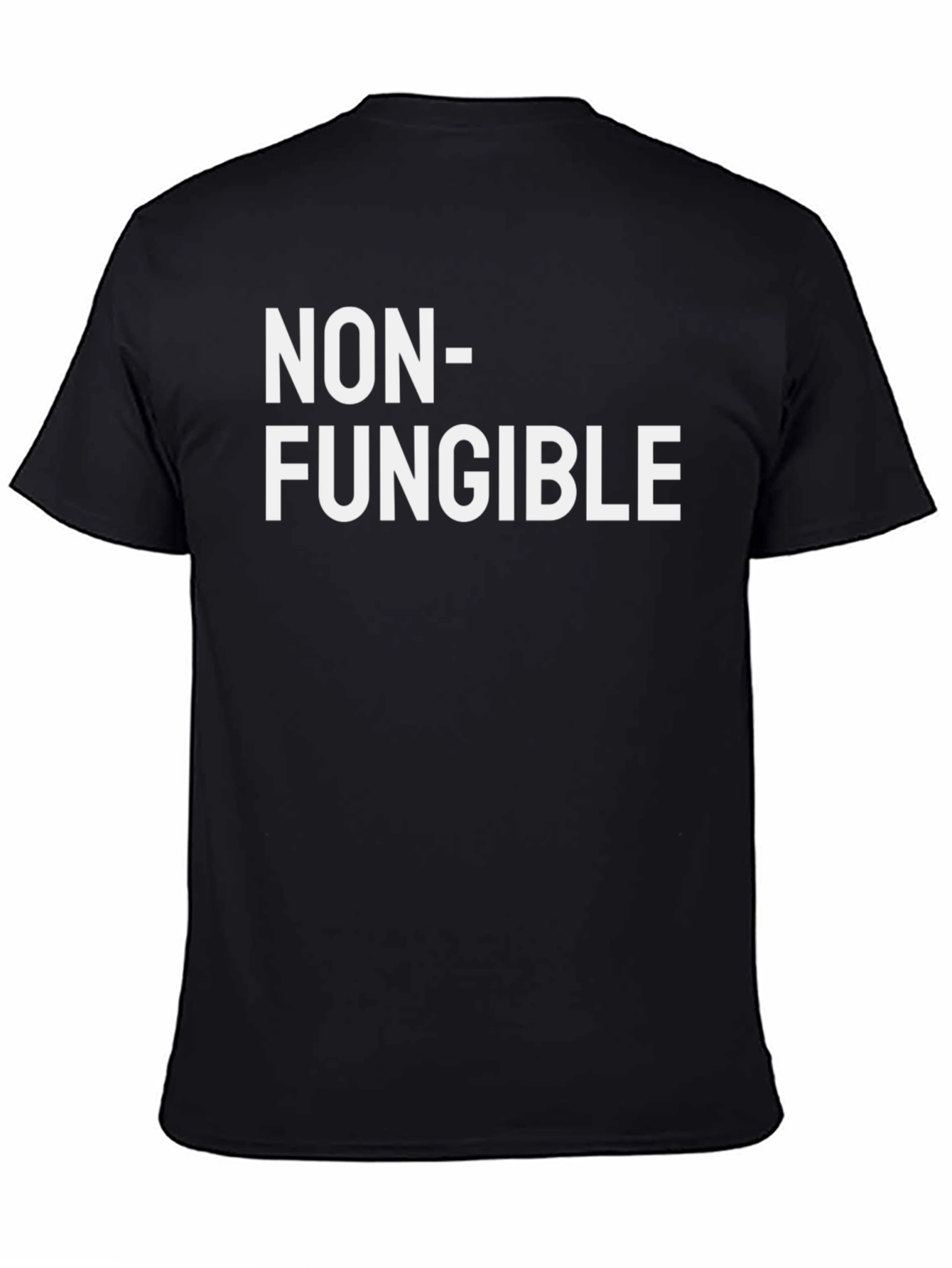 Non-Fungible Black Graphic Tee
