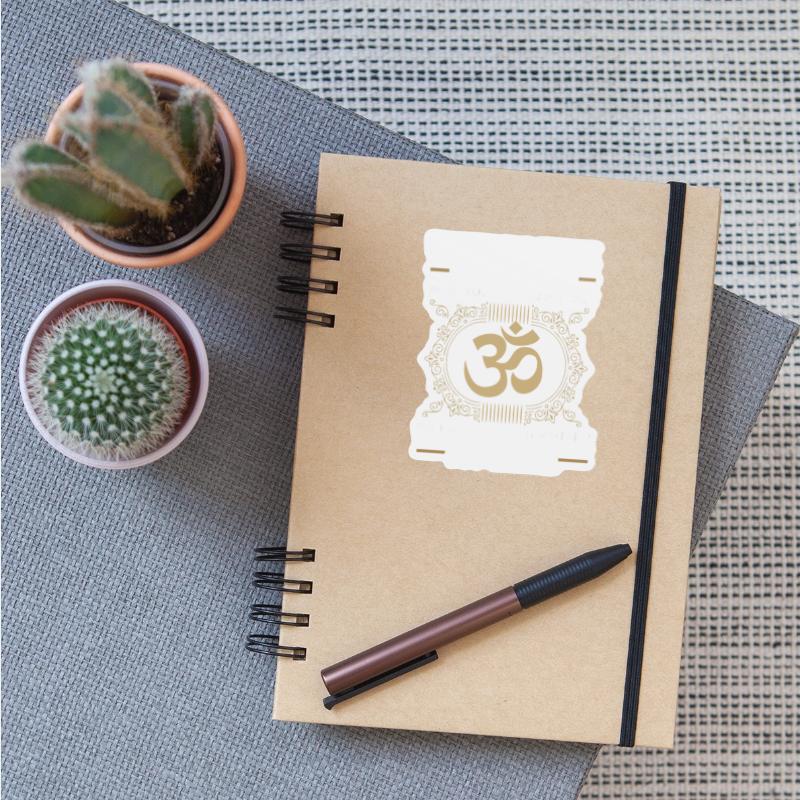 Zen Meditation Om Symbol What You Think You Become