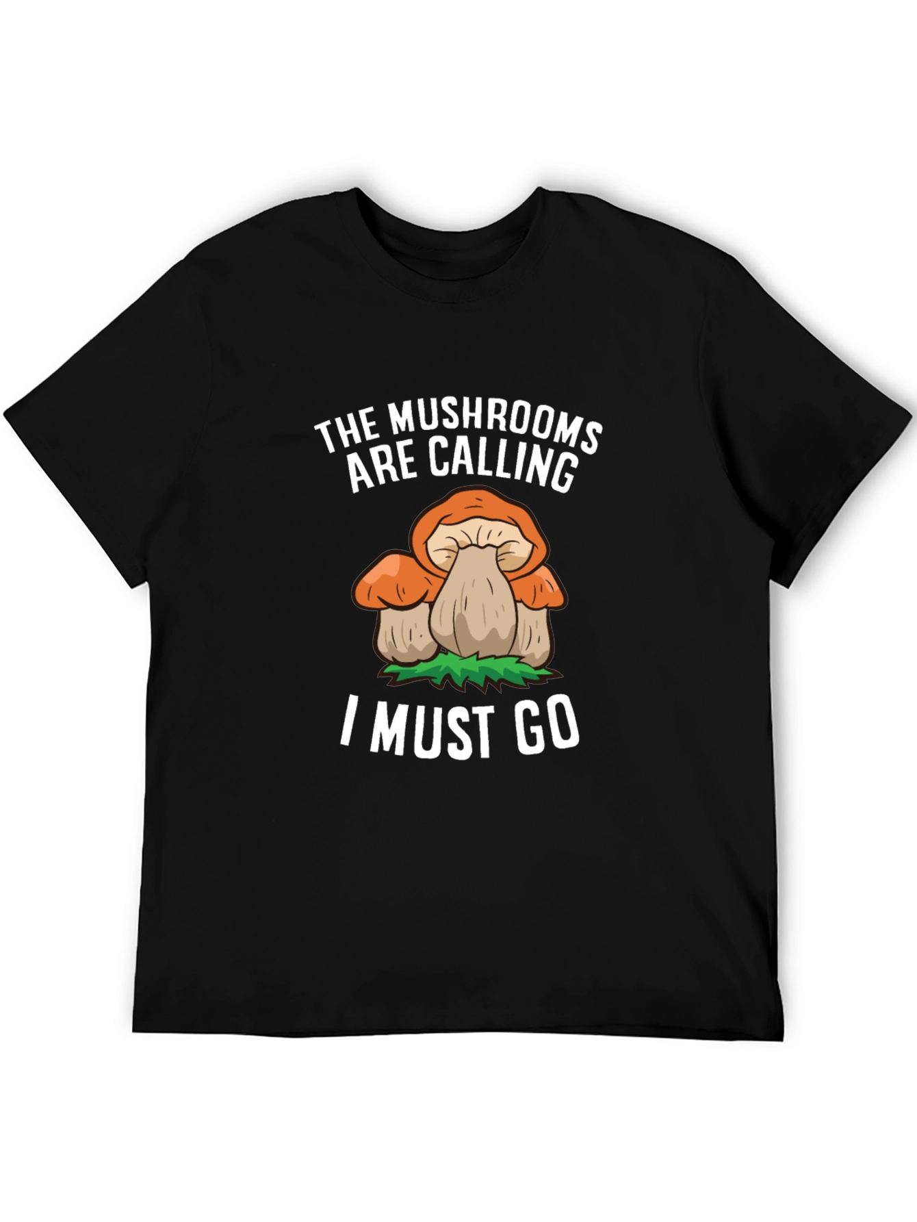 Mushroom Calling T-Shirt - Nature Lover Tee