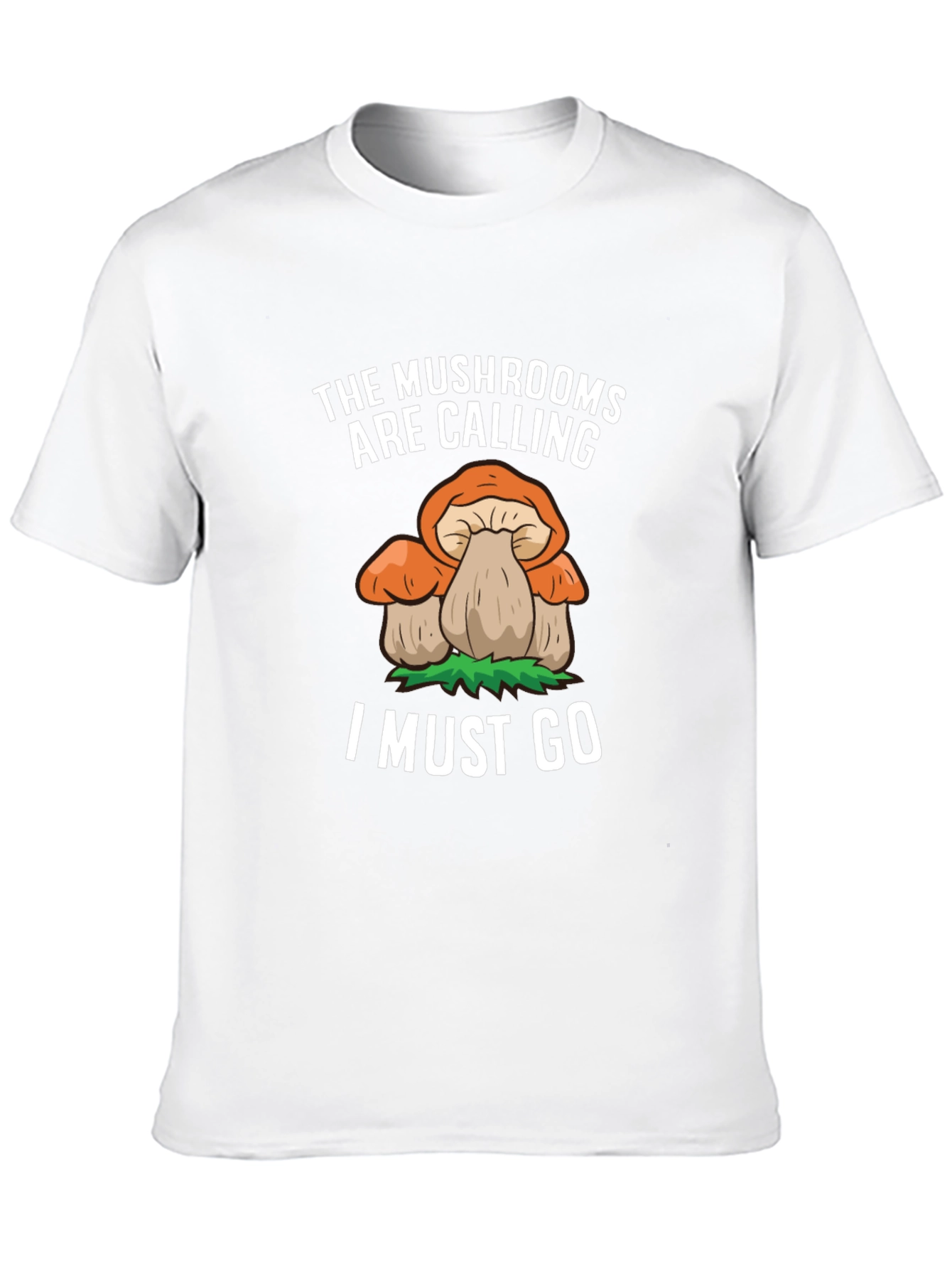 Mushroom Calling T-Shirt - Nature Lover Tee