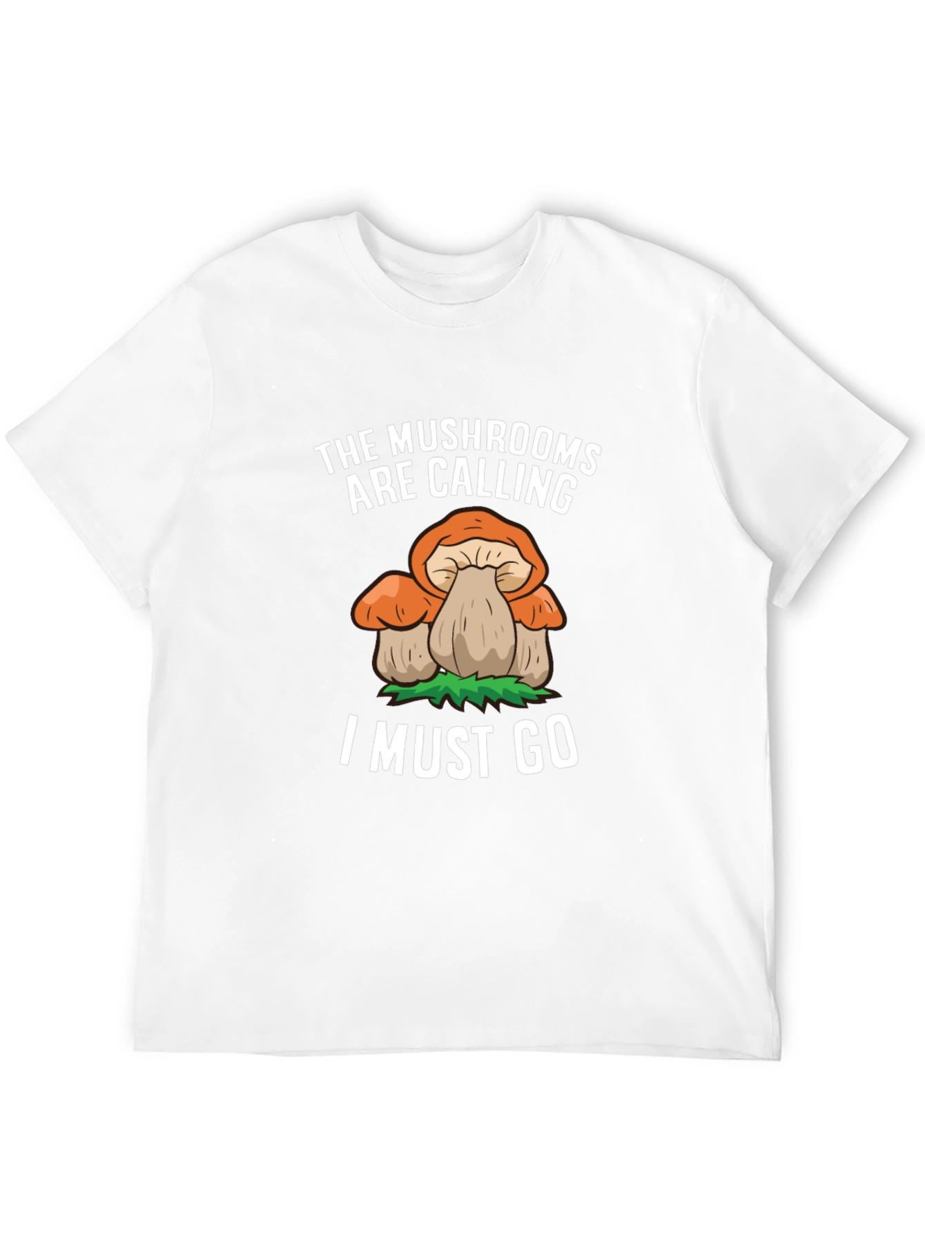 Mushroom Calling T-Shirt - Nature Lover Tee