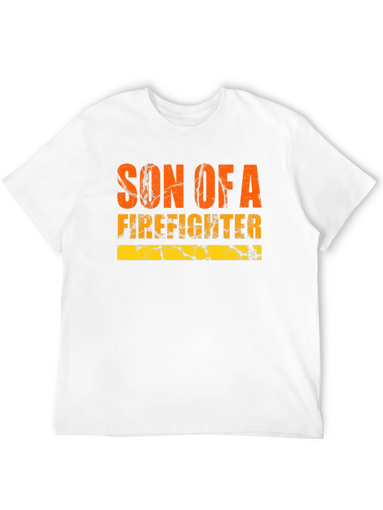 Son of a Firefighter Graphic Tee - Black T-Shirt