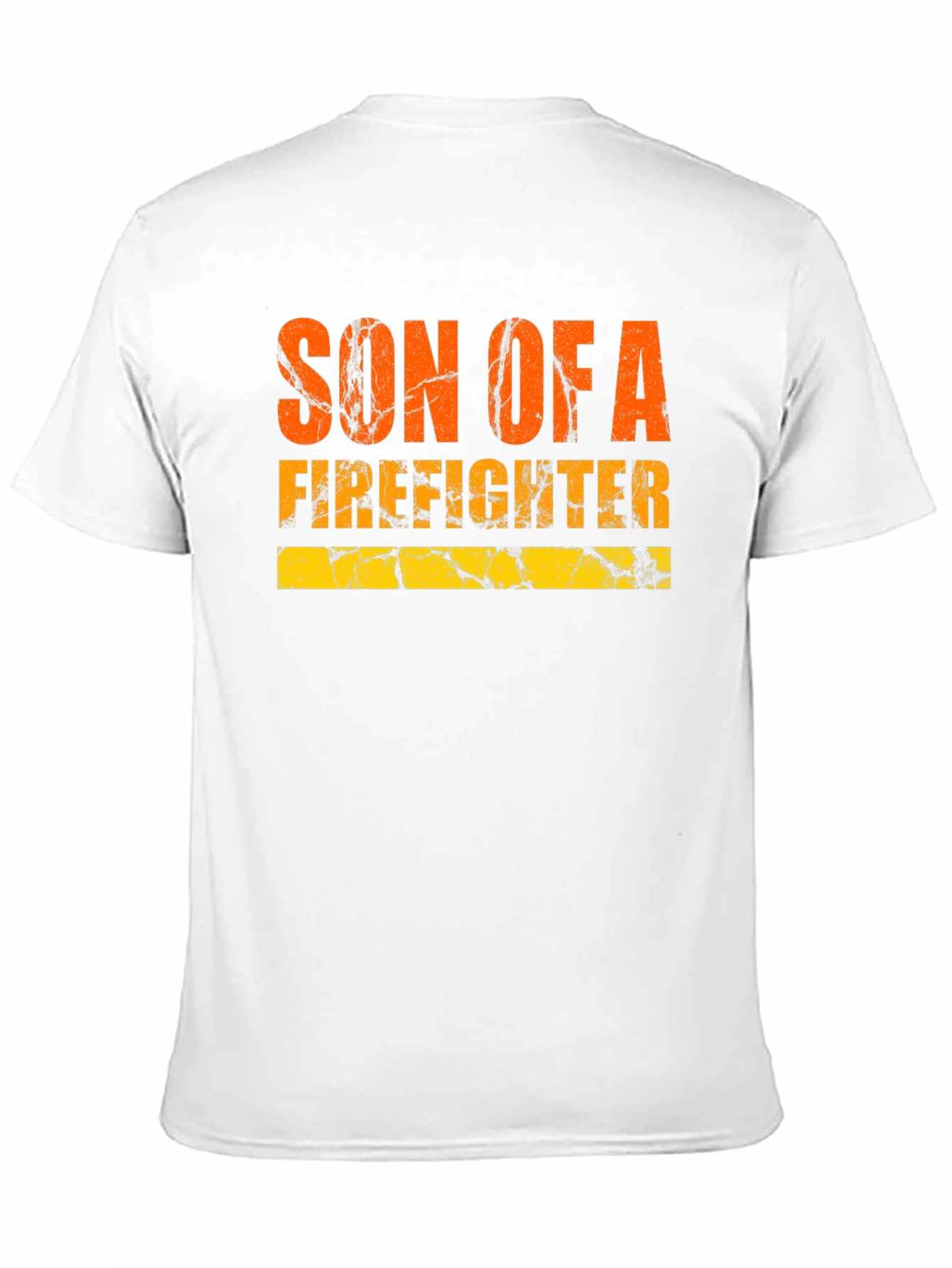 Son of a Firefighter Graphic Tee - Black T-Shirt