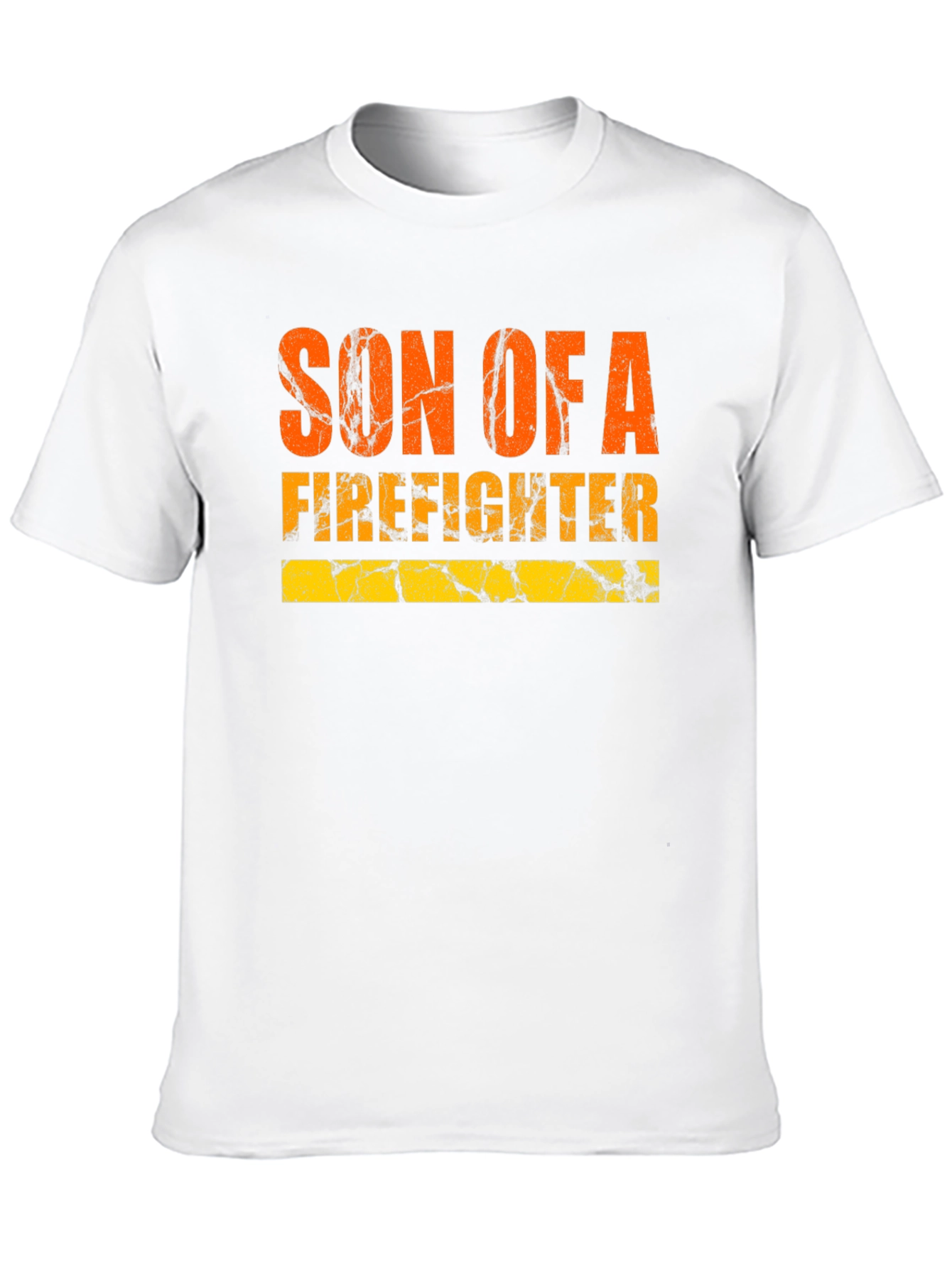 Son of a Firefighter Graphic Tee - Black T-Shirt
