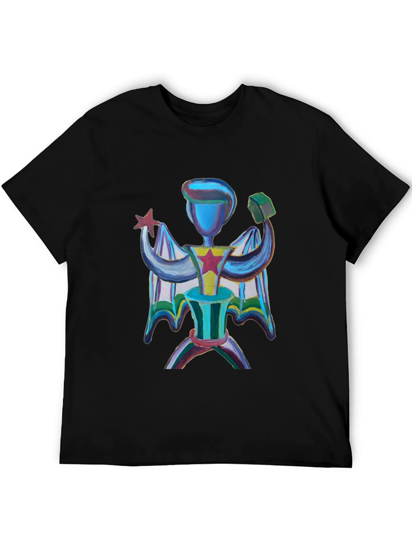 Abstract Art Graphic Tee - Unique Design