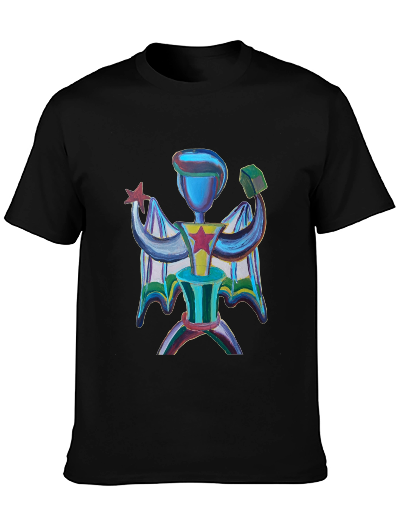 Abstract Art Graphic Tee - Unique Design