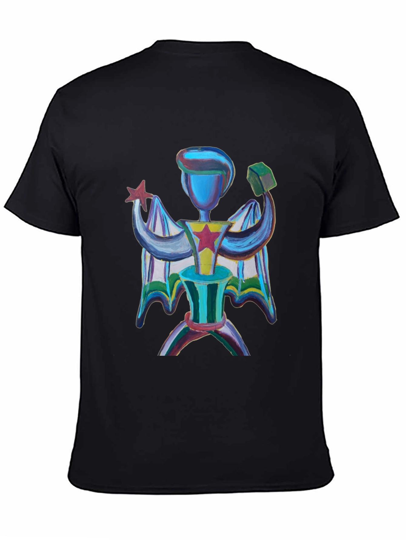 Abstract Art Graphic Tee - Unique Design