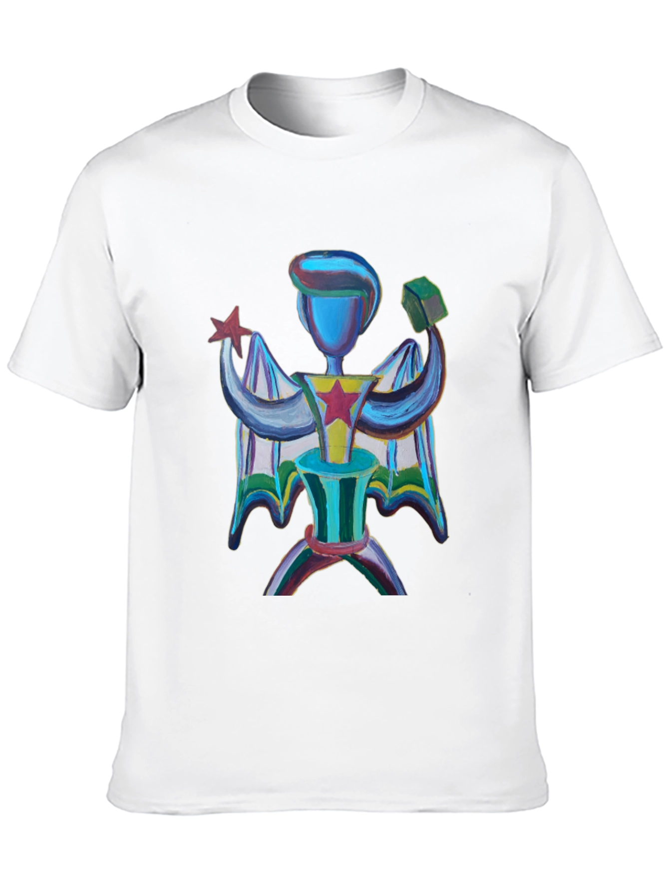 Abstract Art Graphic Tee - Unique Design