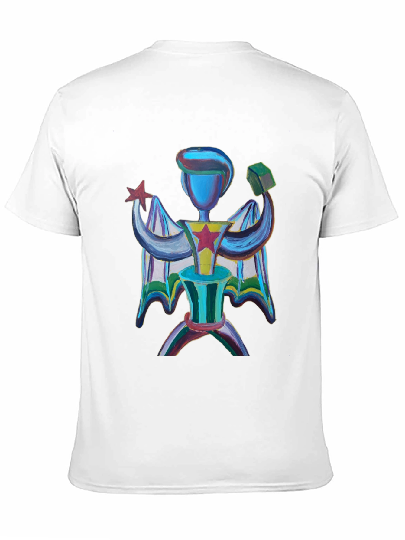 Abstract Art Graphic Tee - Unique Design