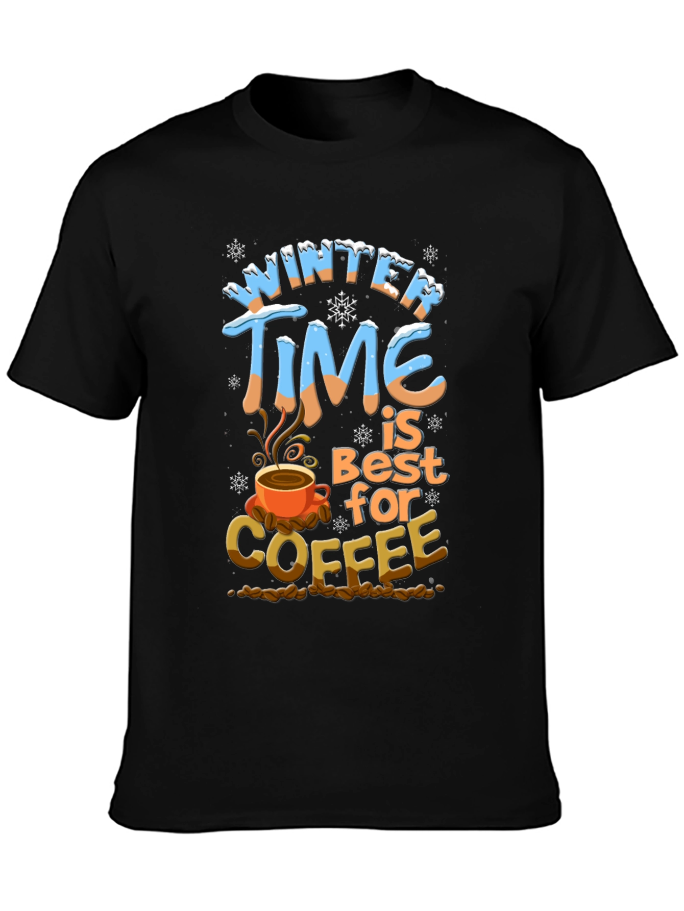 Winter Time Coffee Graphic Tee