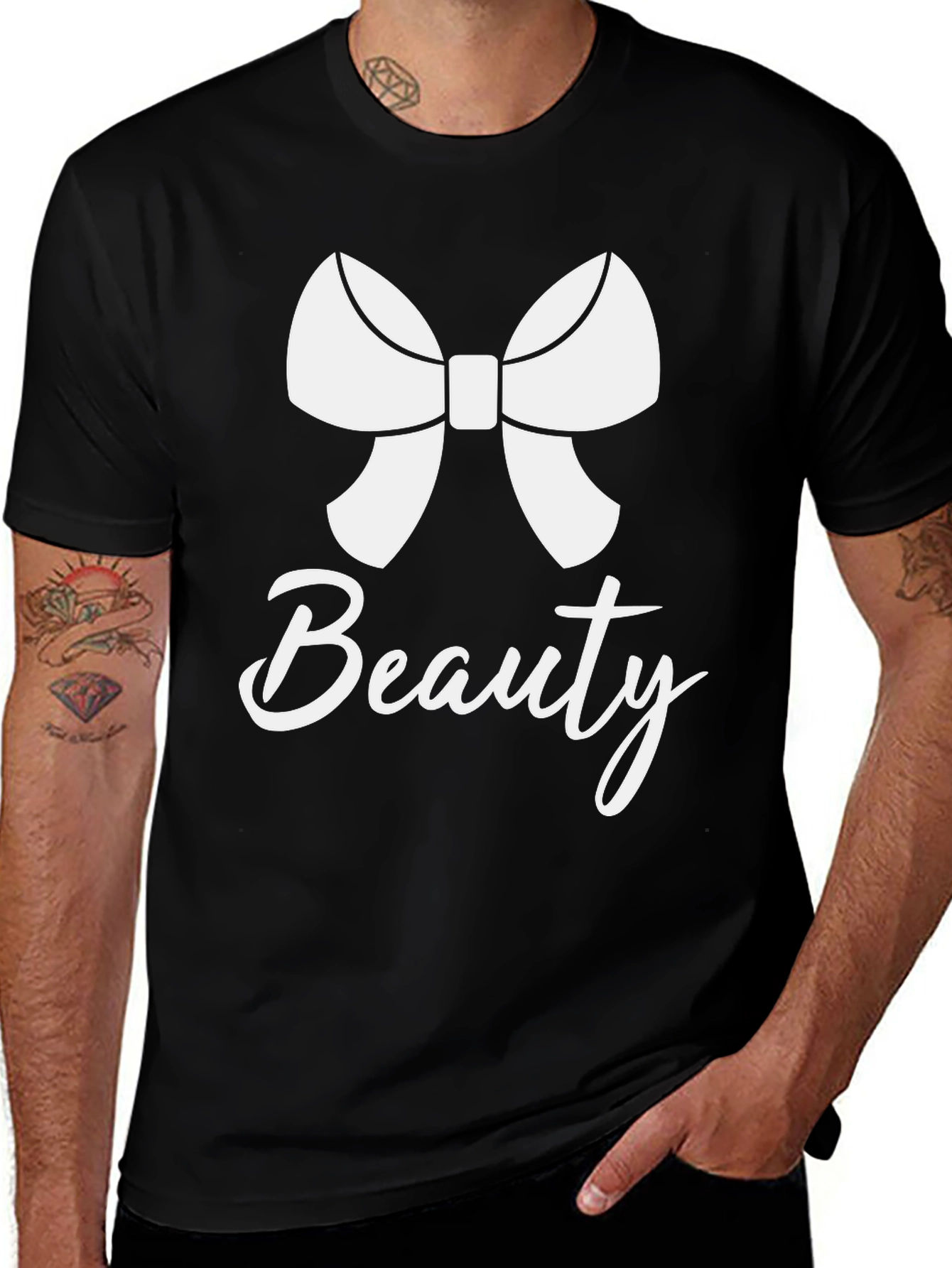 Beauty Bow T-Shirt - Matching Couples Tee