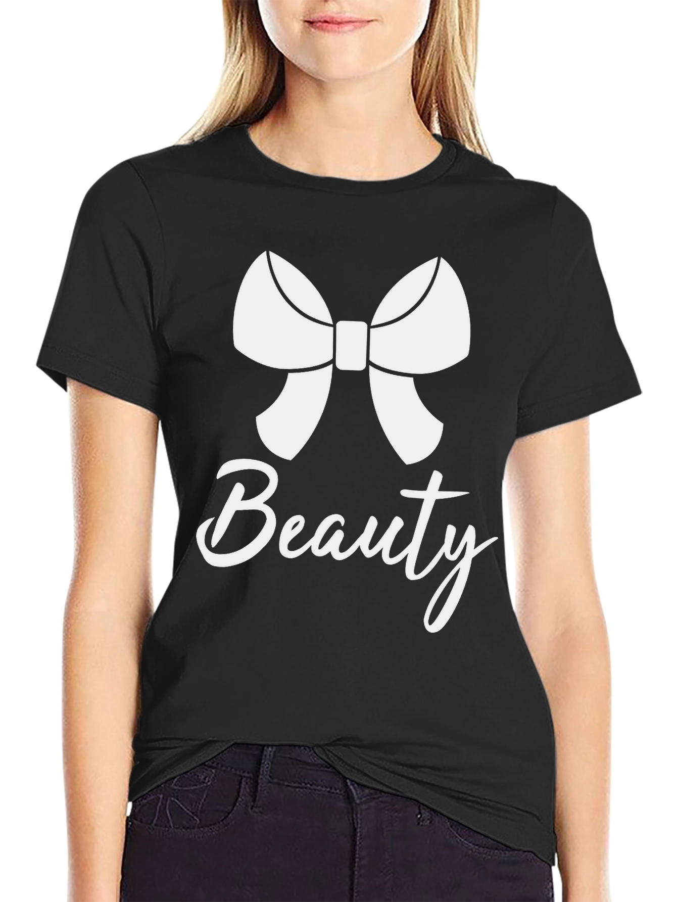 Beauty Bow T-Shirt - Matching Couples Tee