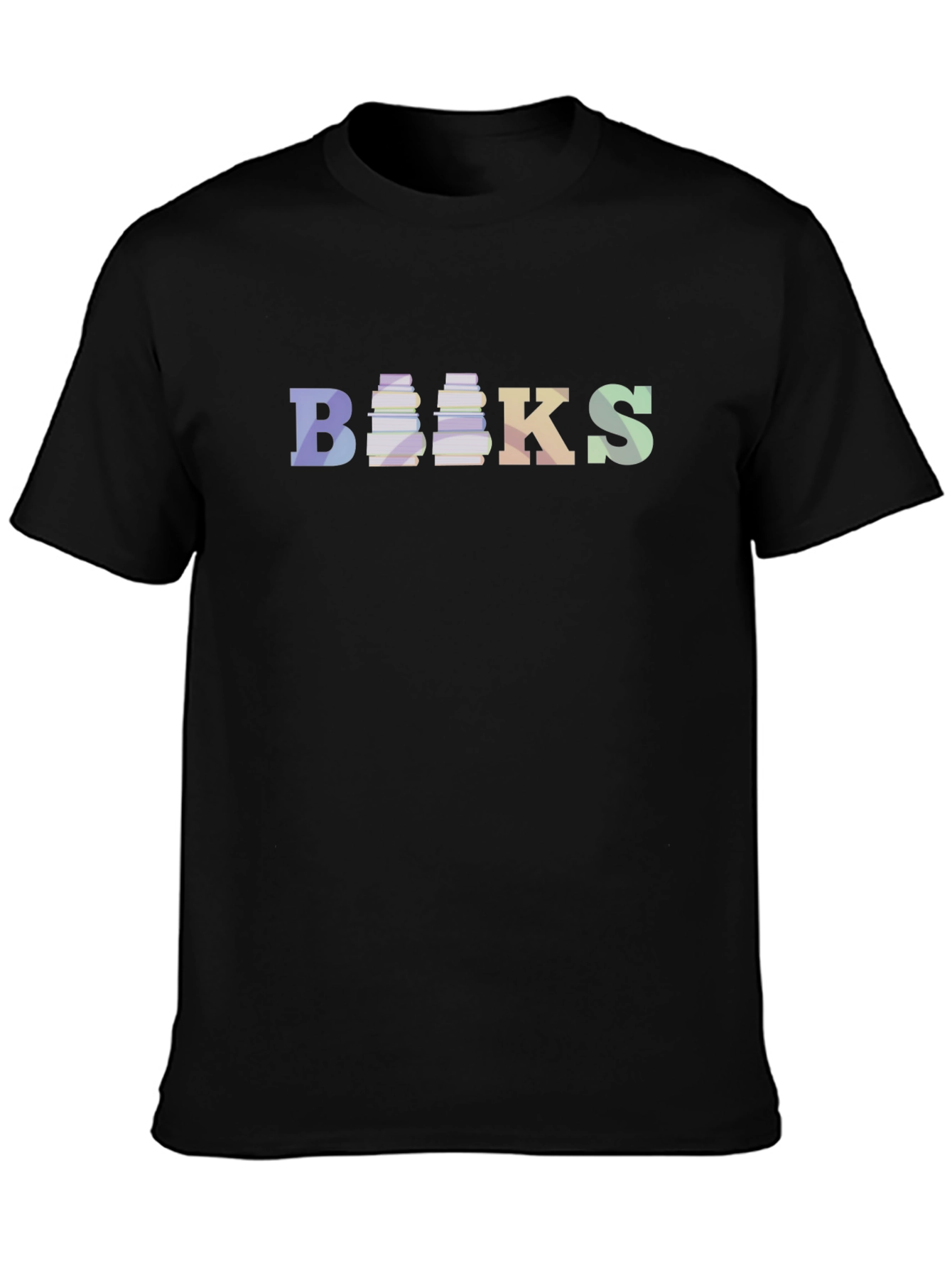 Books Graphic T-Shirt - Black Novelty Tee