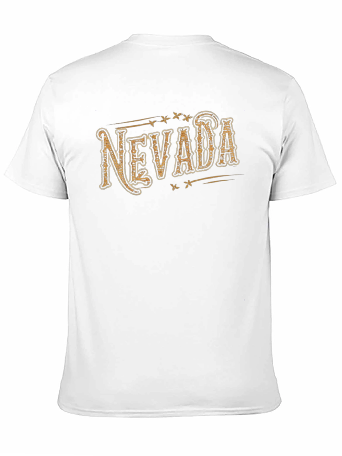 Nevada Graphic Print Black T-Shirt