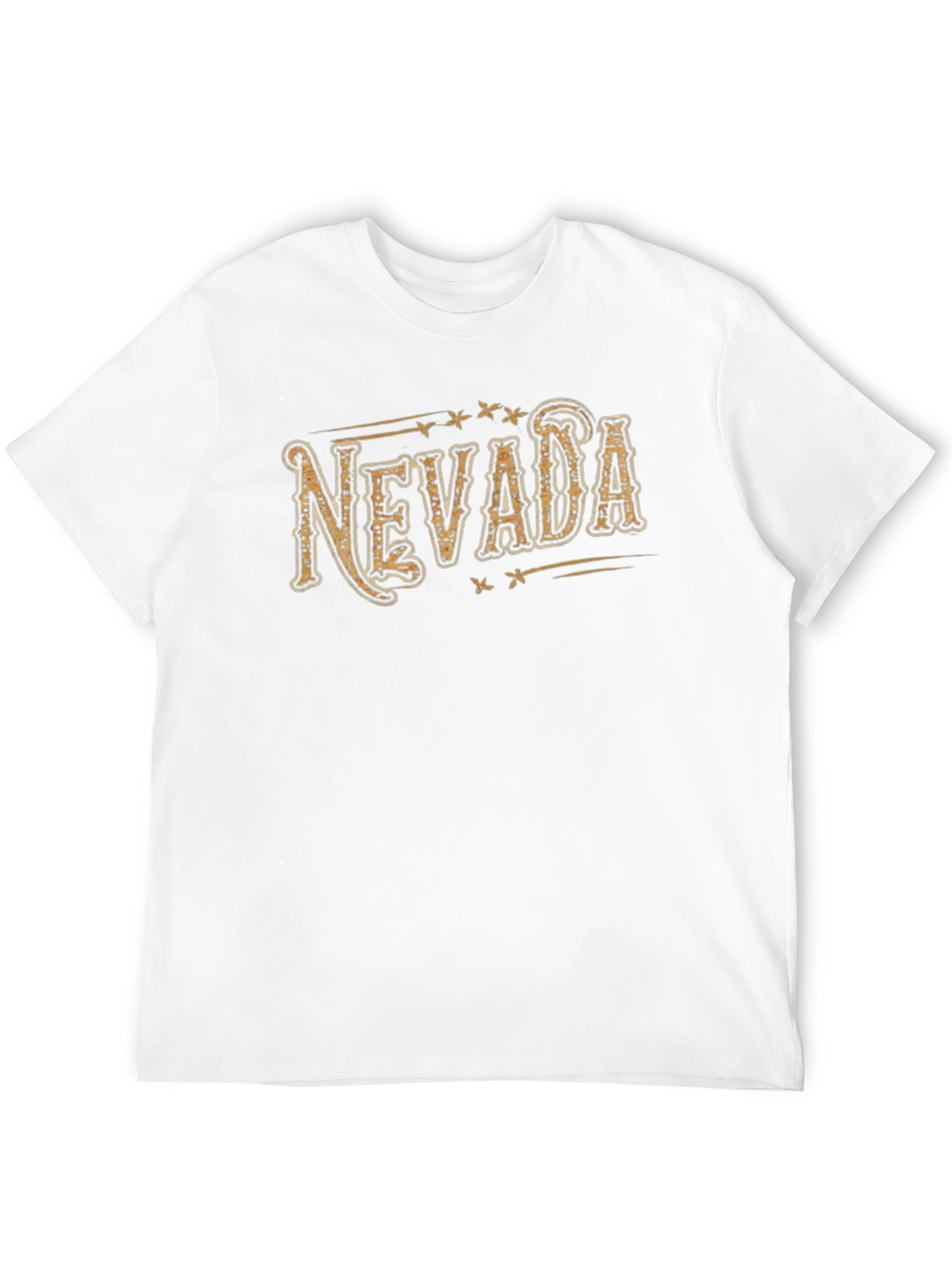 Nevada Graphic Print Black T-Shirt