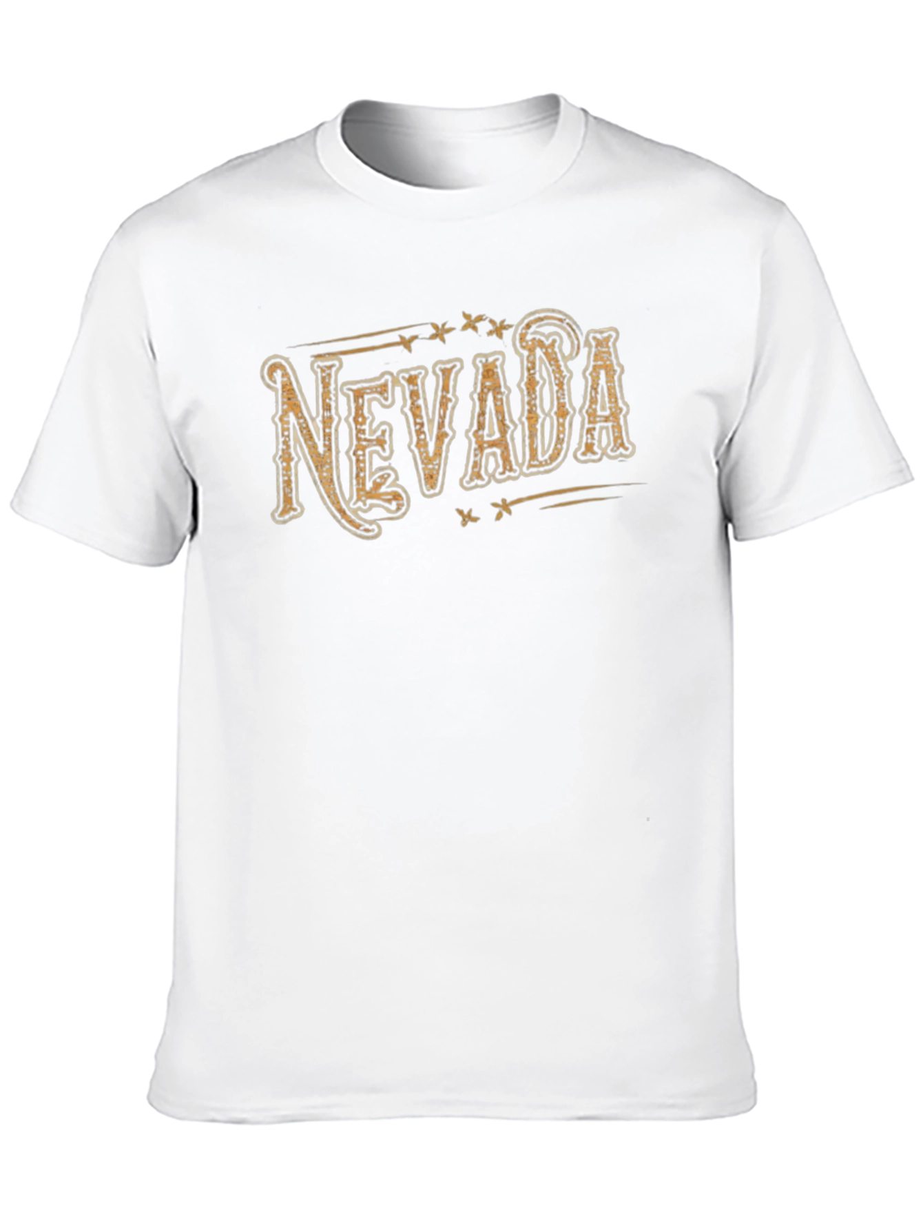 Nevada Graphic Print Black T-Shirt