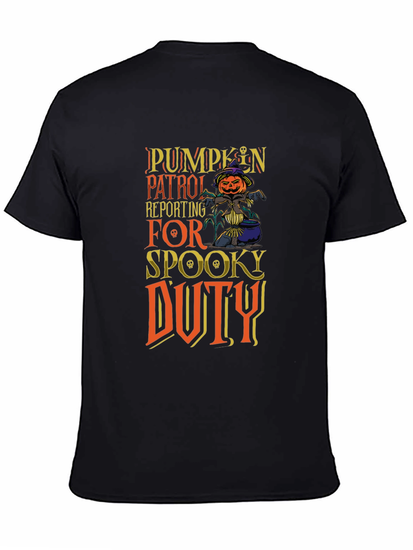 Pumpkin Patrol Spooky Duty T-Shirt