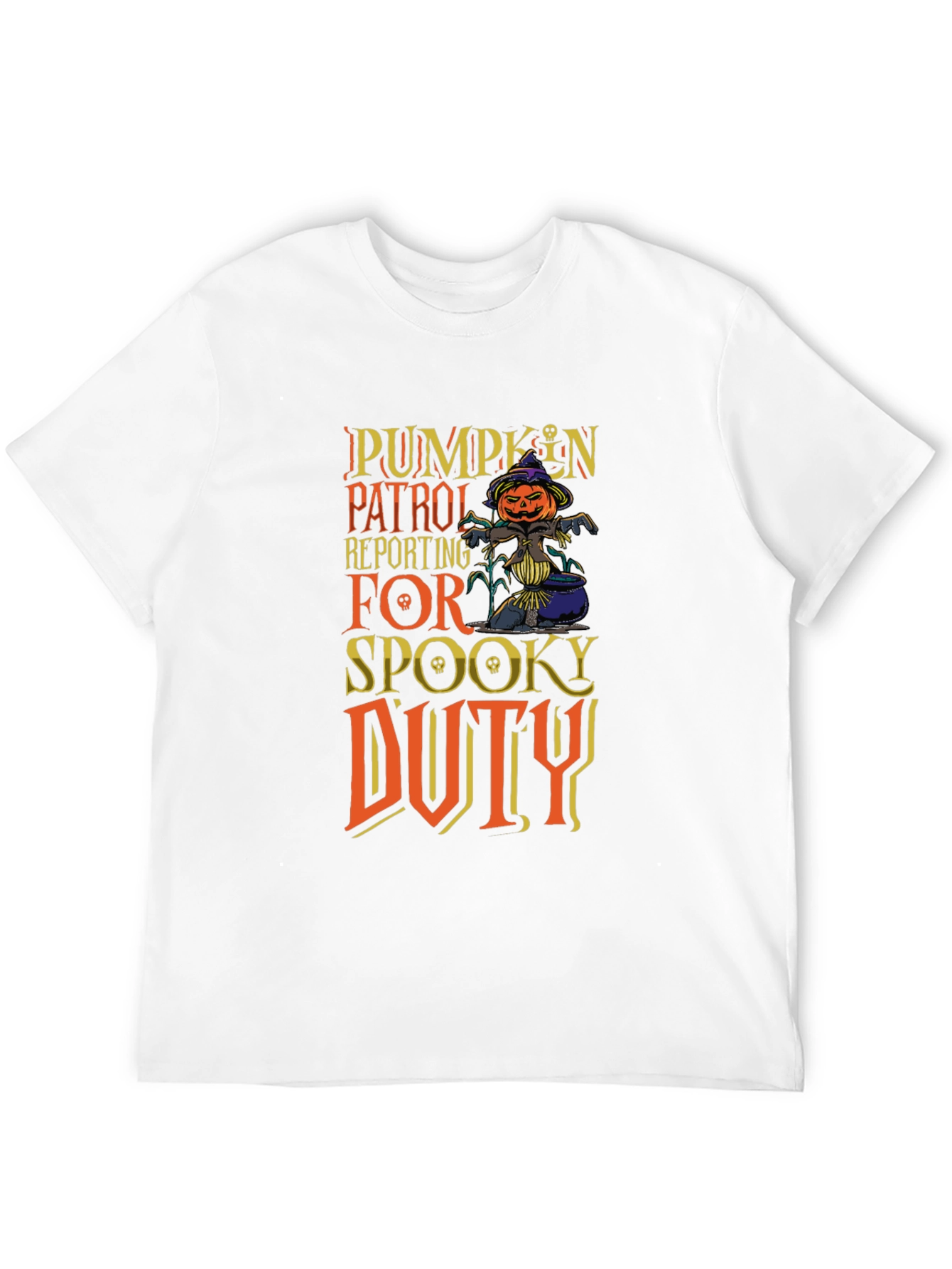 Pumpkin Patrol Spooky Duty T-Shirt
