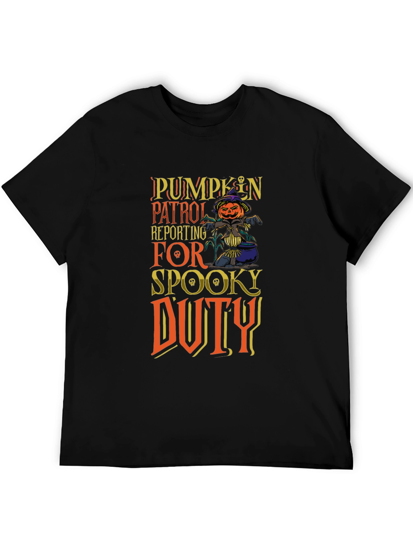 Pumpkin Patrol Spooky Duty T-Shirt