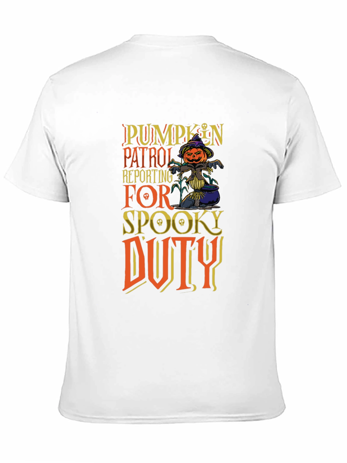 Pumpkin Patrol Spooky Duty T-Shirt