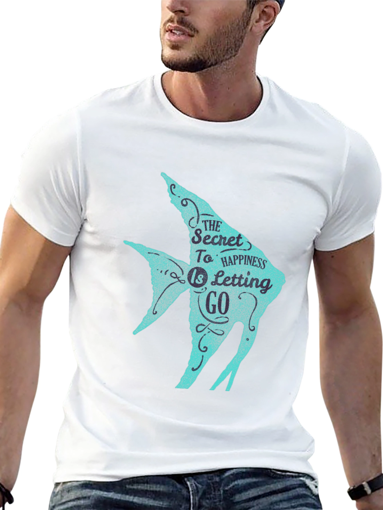 The Secret to Happiness Graphic T-Shirt