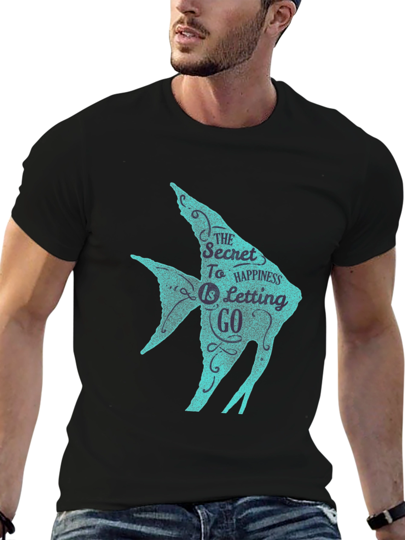 The Secret to Happiness Graphic T-Shirt