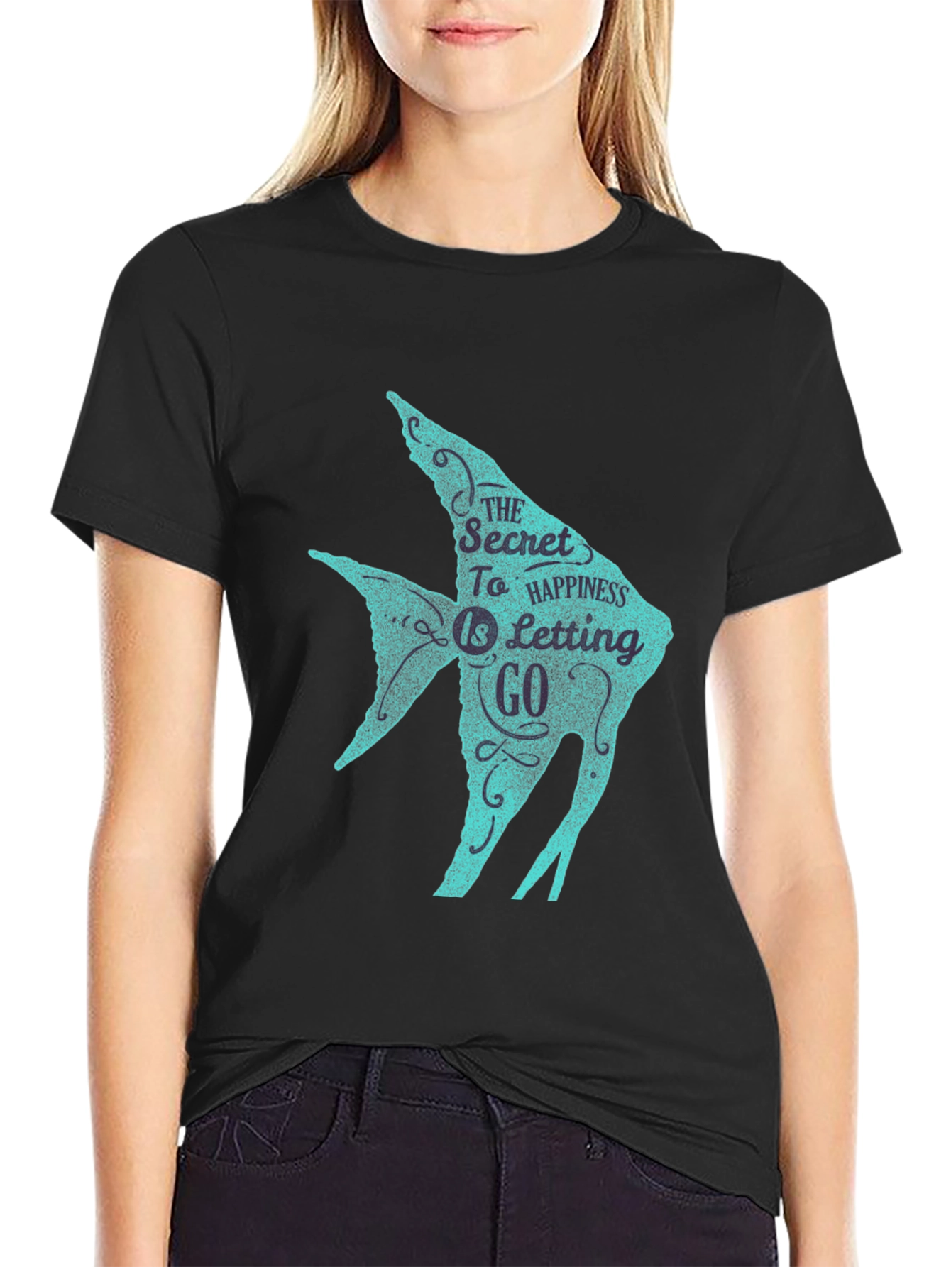 The Secret to Happiness Graphic T-Shirt