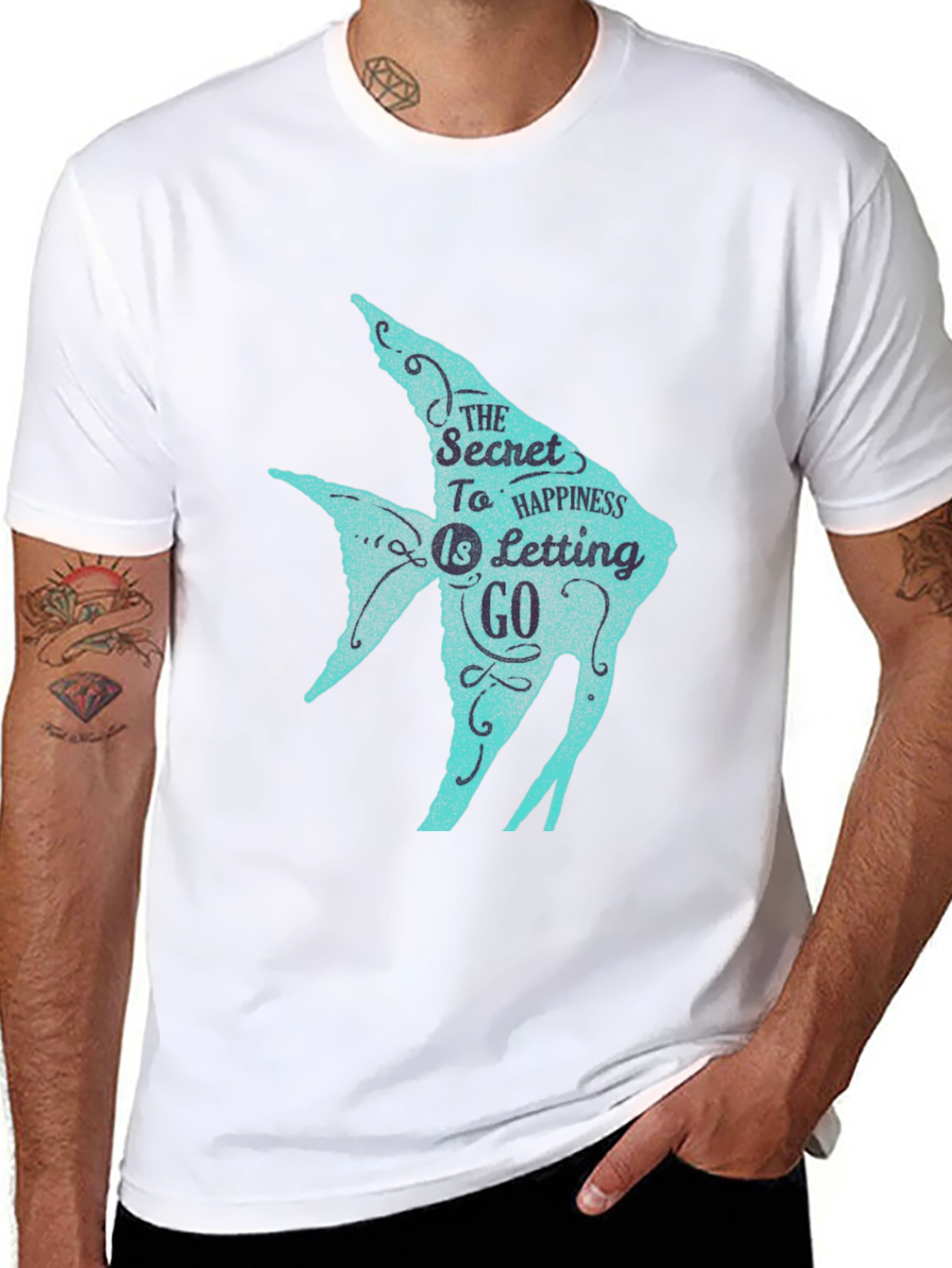 The Secret to Happiness Graphic T-Shirt
